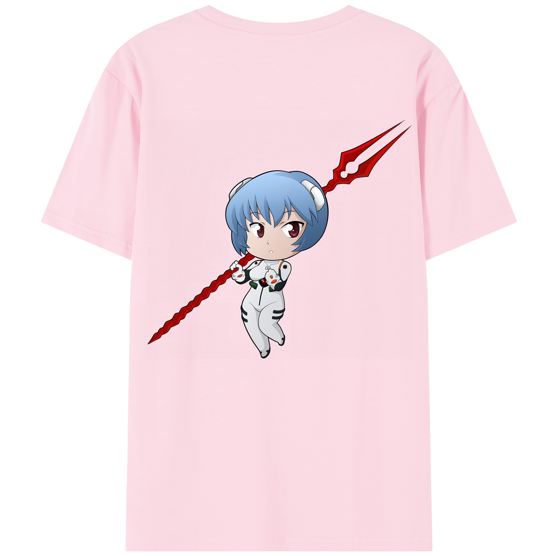 （画像用） EVA 新世紀エヴァンゲリオン 綿100％半袖Tシャツ（背面プリント）