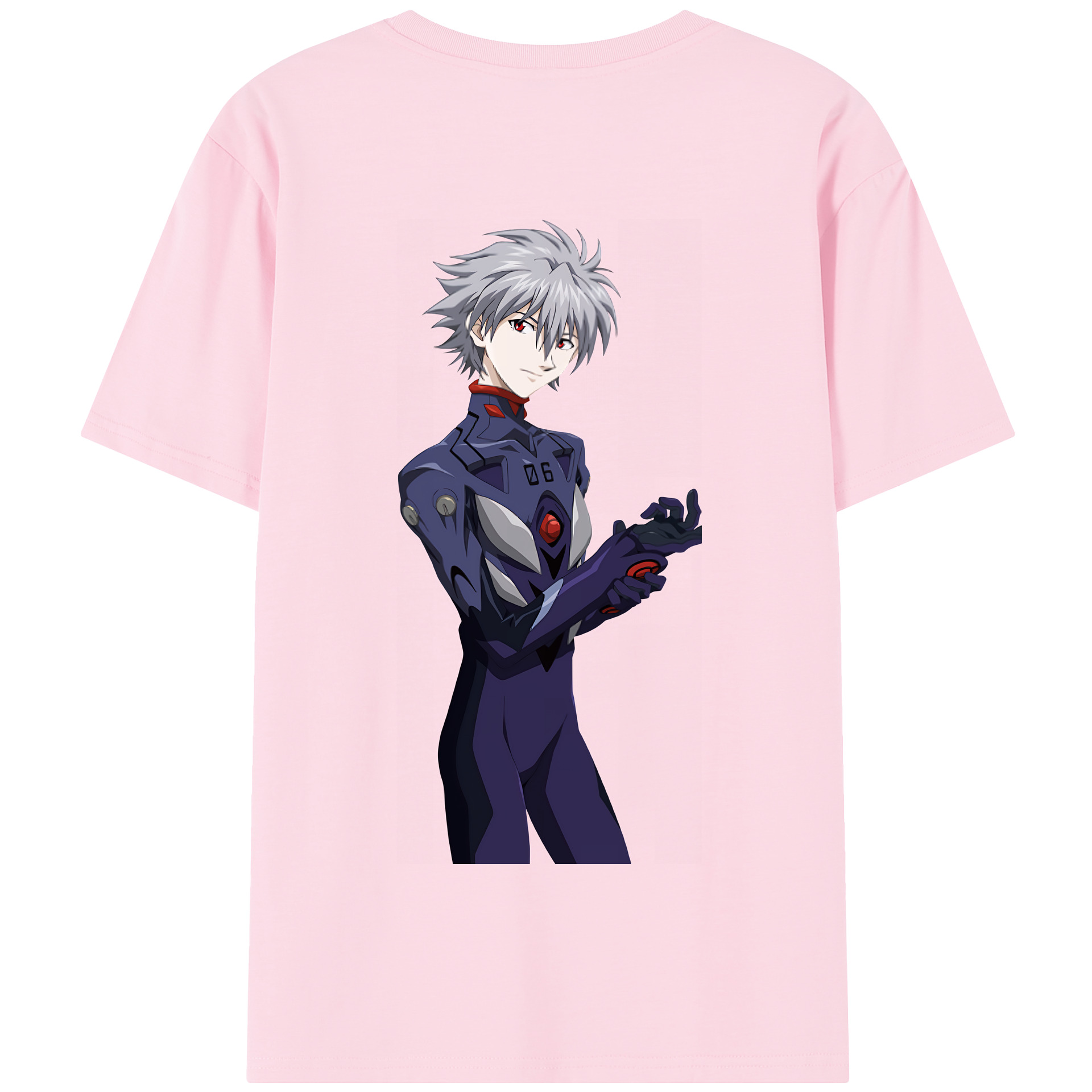 （画像用） EVA 新世紀エヴァンゲリオン 綿100％半袖Tシャツ（背面プリント）