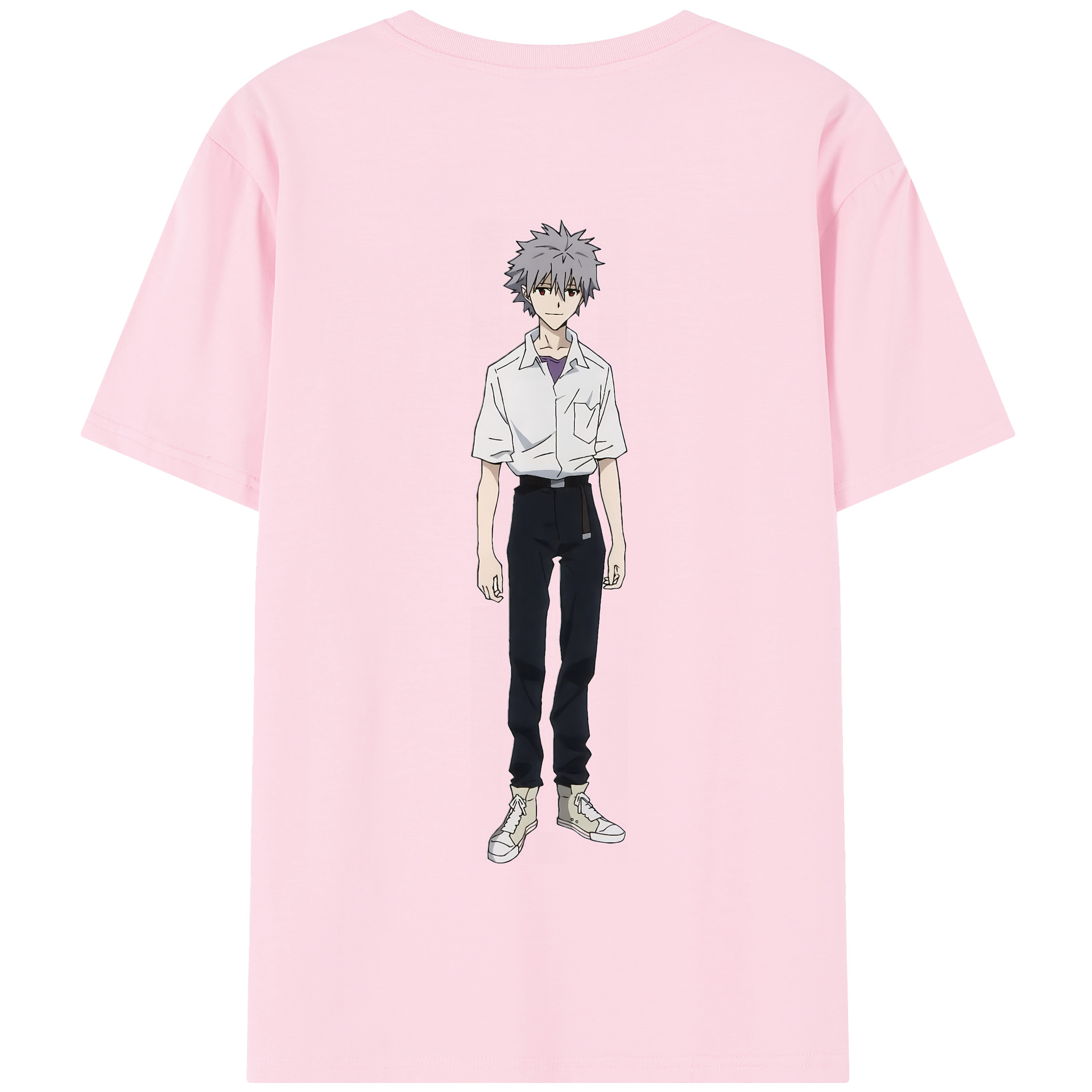 （画像用） EVA 新世紀エヴァンゲリオン 綿100％半袖Tシャツ（背面プリント）