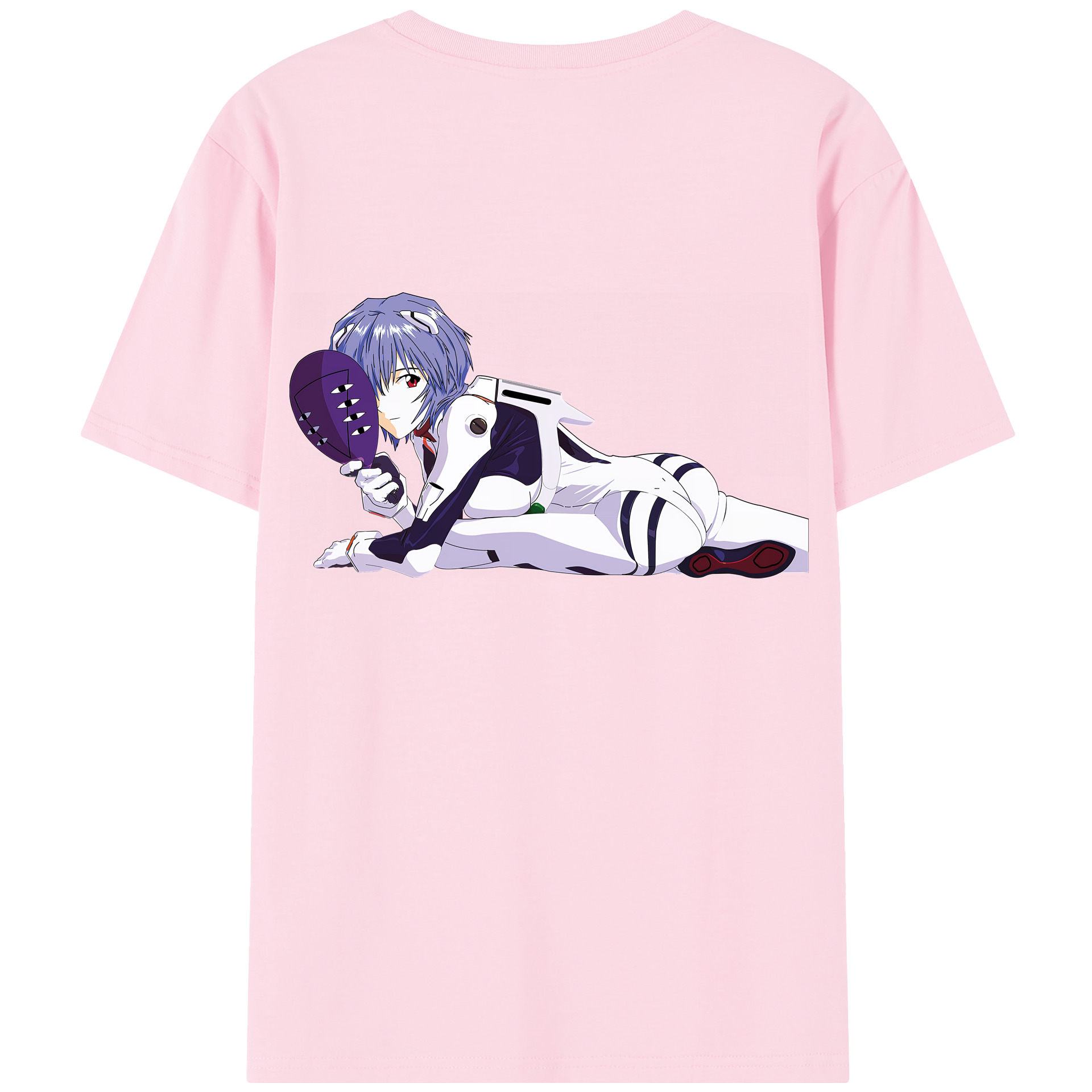 （画像用） EVA 新世紀エヴァンゲリオン 綿100％半袖Tシャツ（背面プリント）