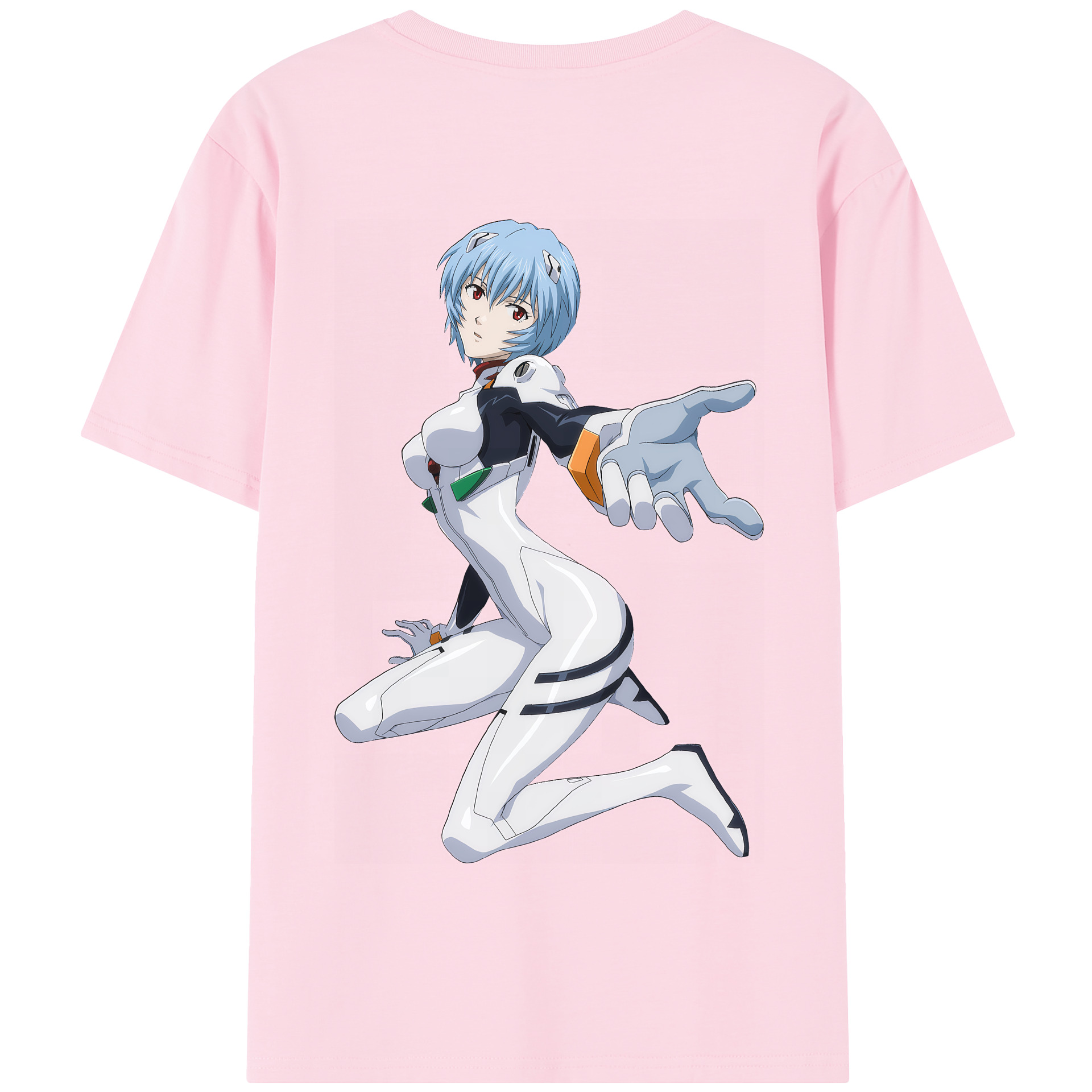 （画像用） EVA 新世紀エヴァンゲリオン 綿100％半袖Tシャツ（背面プリント）