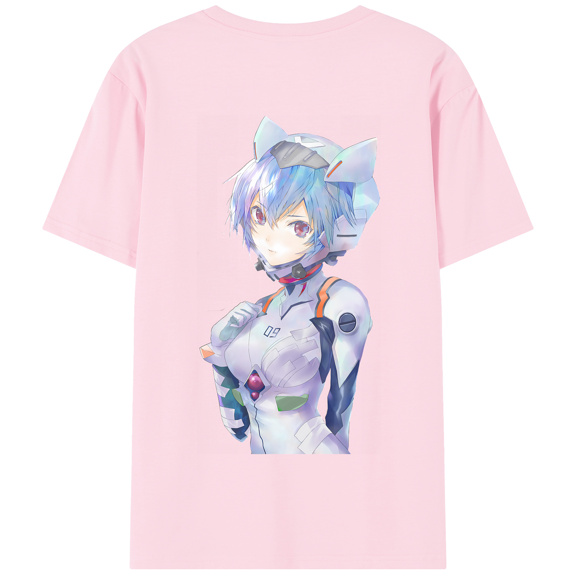 （画像用） EVA 新世紀エヴァンゲリオン 綿100％半袖Tシャツ（背面プリント）