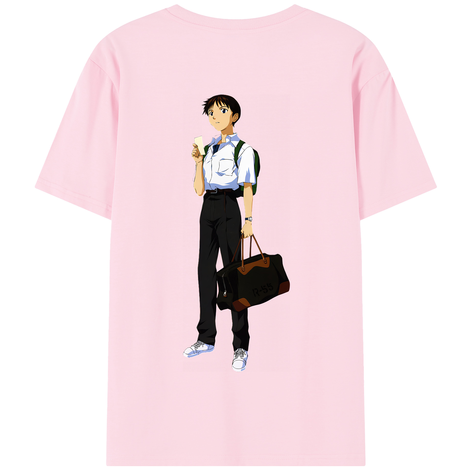 （画像用） EVA 新世紀エヴァンゲリオン 綿100％半袖Tシャツ（背面プリント）