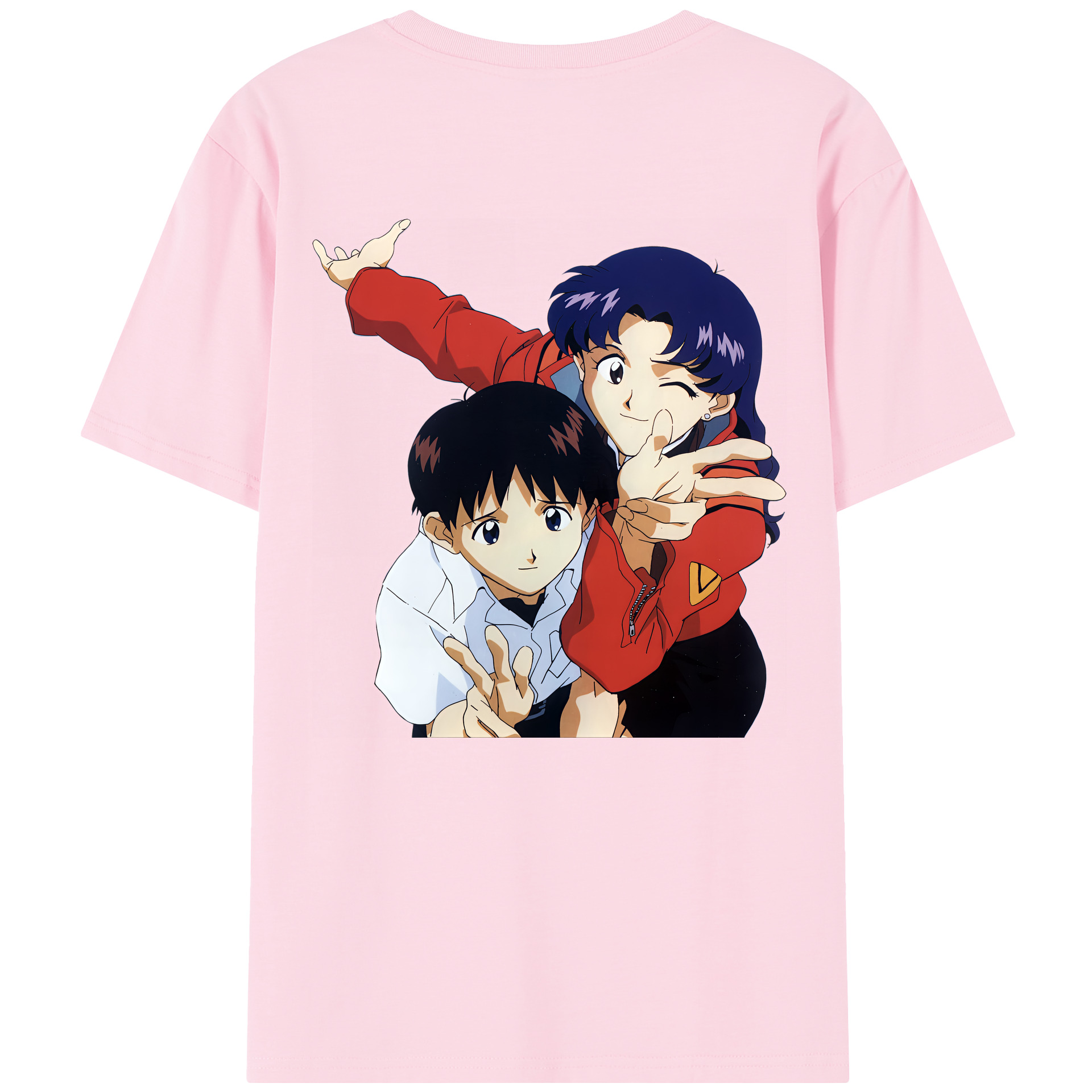 （画像用） EVA 新世紀エヴァンゲリオン 綿100％半袖Tシャツ（背面プリント）