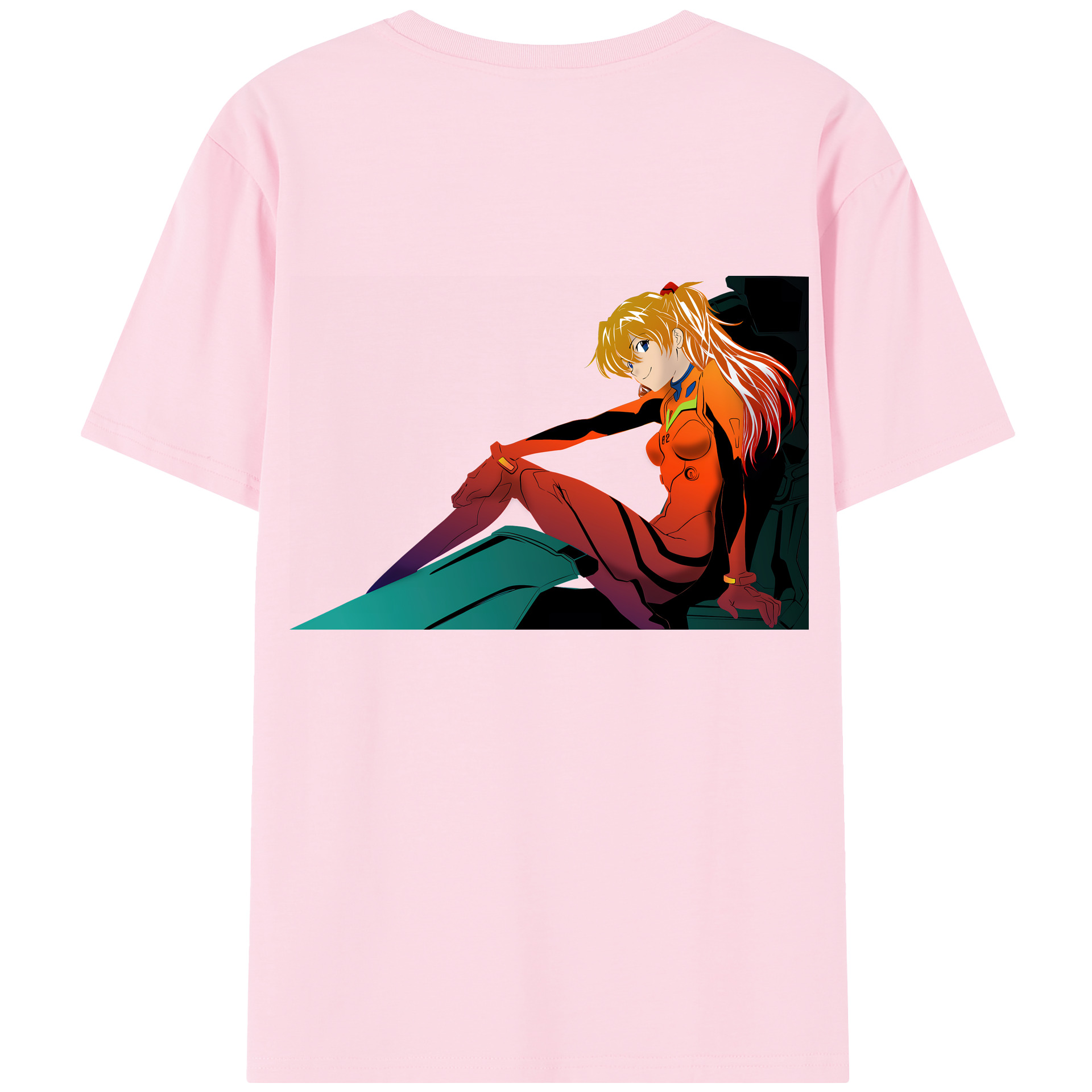 （画像用） EVA 新世紀エヴァンゲリオン 綿100％半袖Tシャツ（背面プリント）