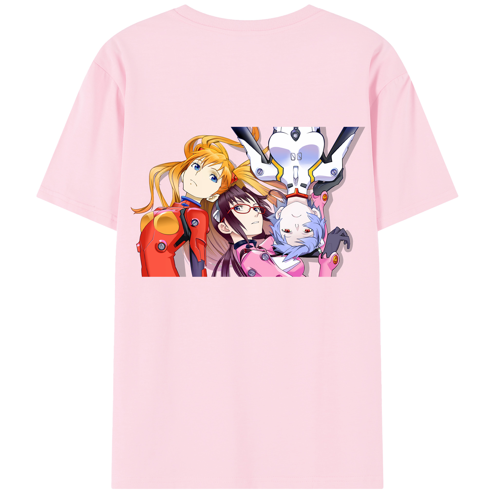 （画像用） EVA 新世紀エヴァンゲリオン 綿100％半袖Tシャツ（背面プリント）