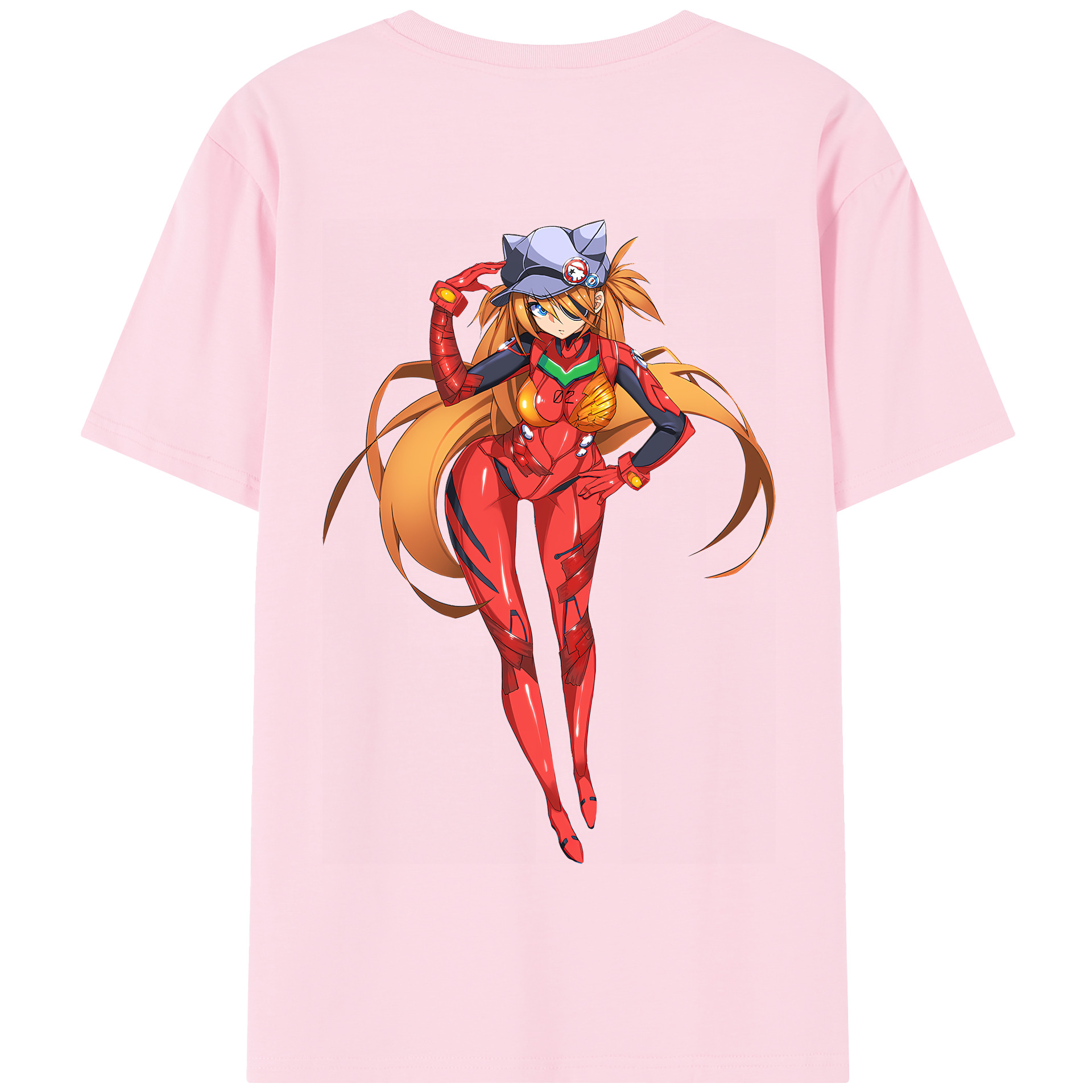（画像用） EVA 新世紀エヴァンゲリオン 綿100％半袖Tシャツ（背面プリント）