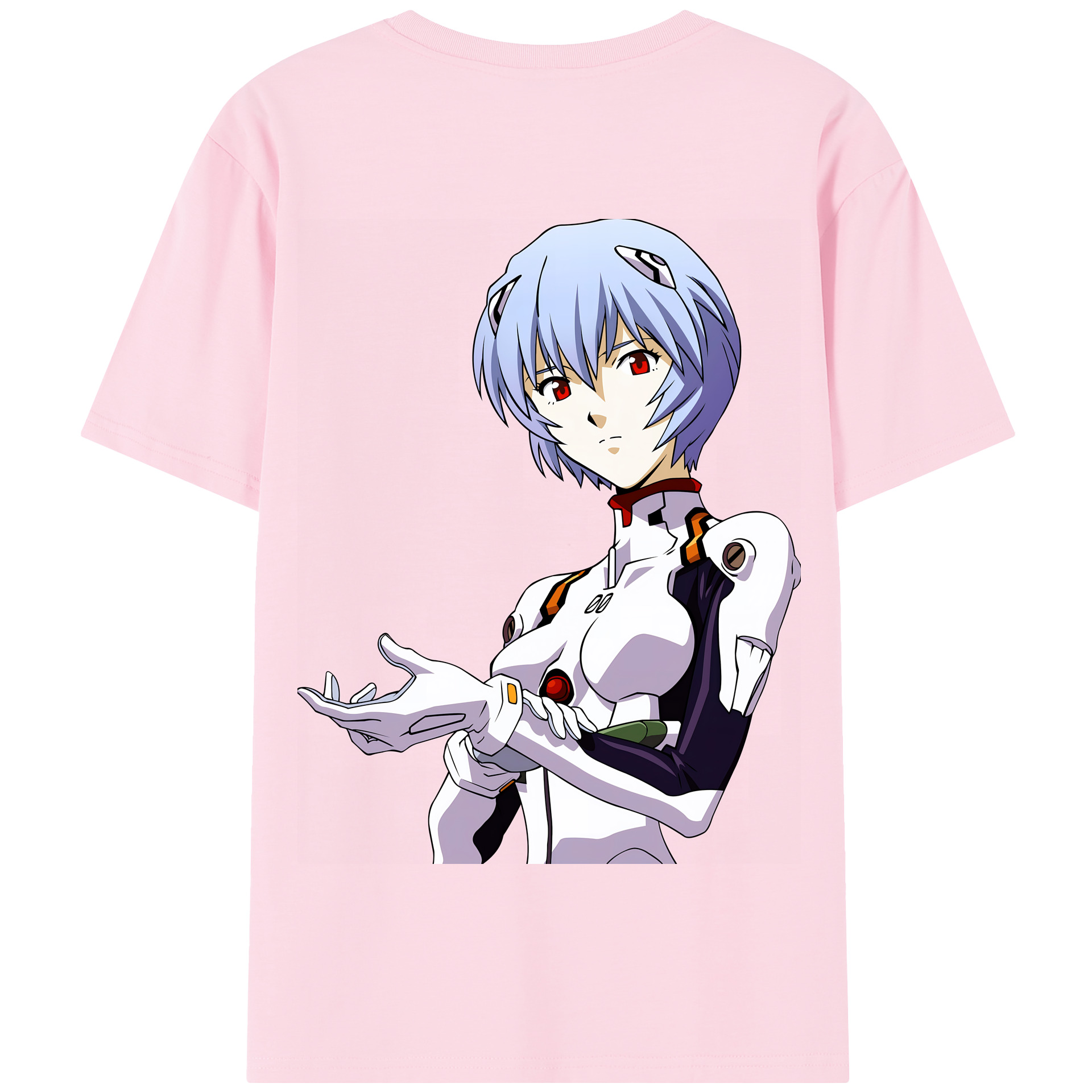 （画像用） EVA 新世紀エヴァンゲリオン 綿100％半袖Tシャツ（背面プリント）