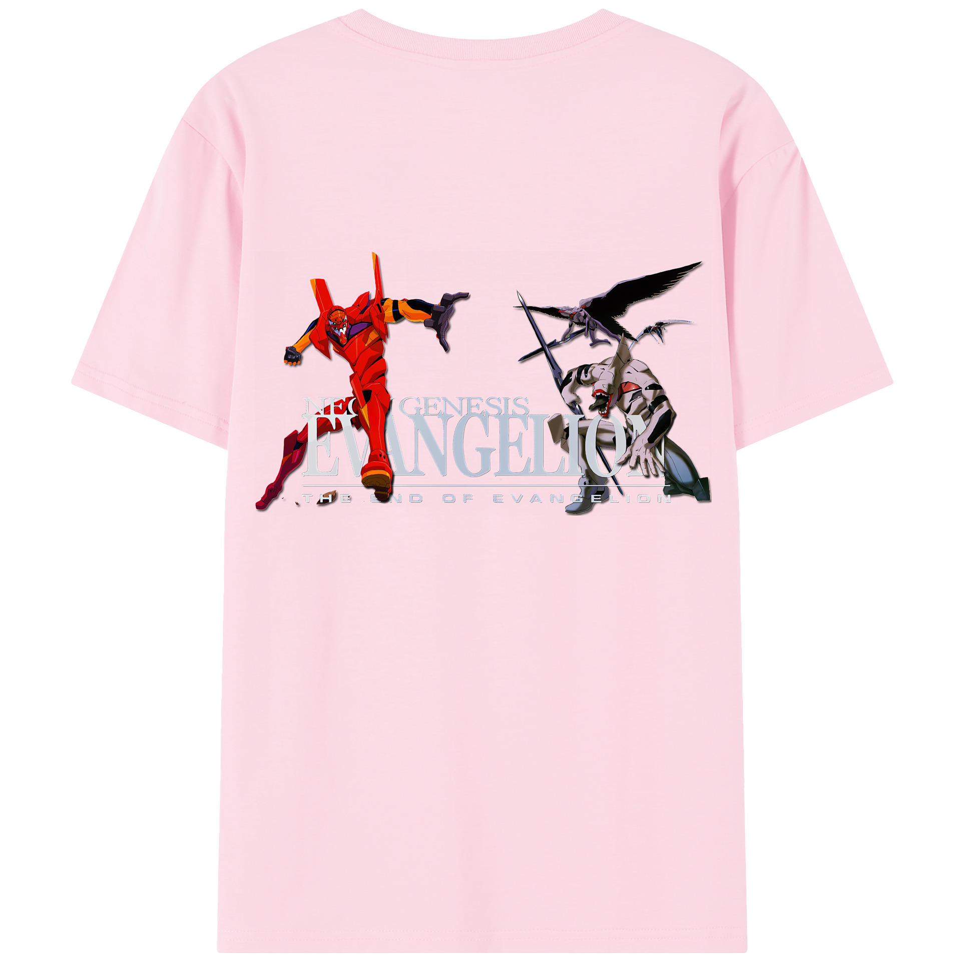 （画像用） EVA 新世紀エヴァンゲリオン 綿100％半袖Tシャツ（背面プリント）
