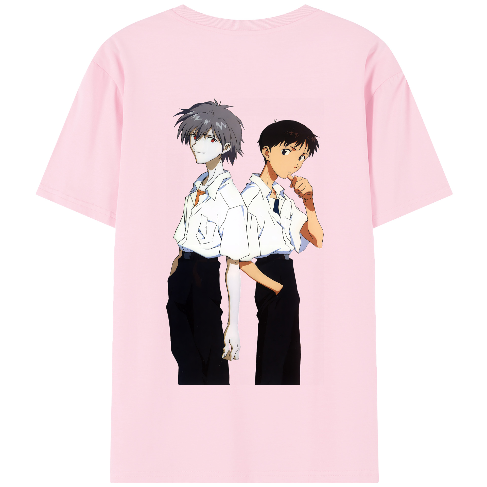 （画像用） EVA 新世紀エヴァンゲリオン 綿100％半袖Tシャツ（背面プリント）