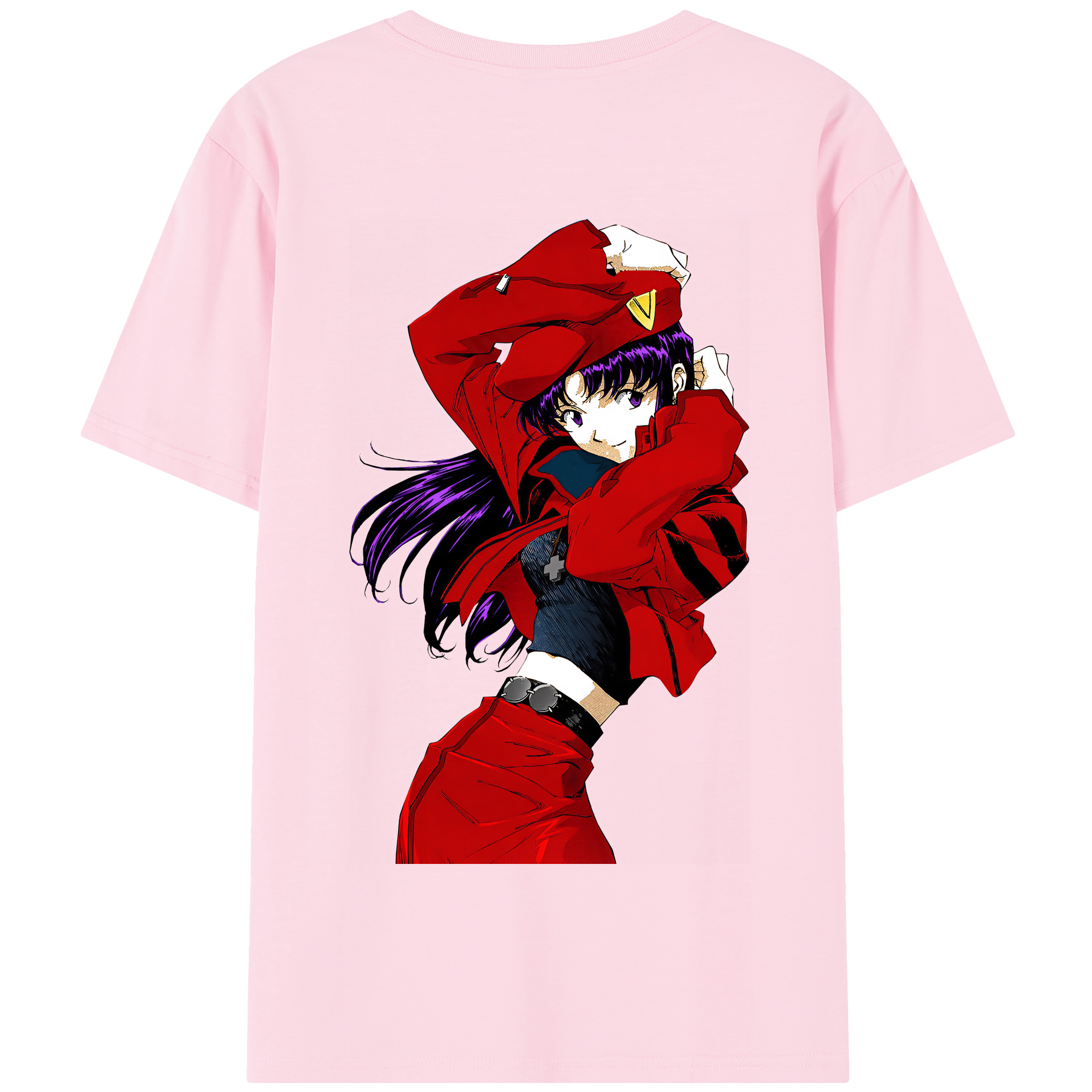 （画像用） EVA 新世紀エヴァンゲリオン 綿100％半袖Tシャツ（背面プリント）