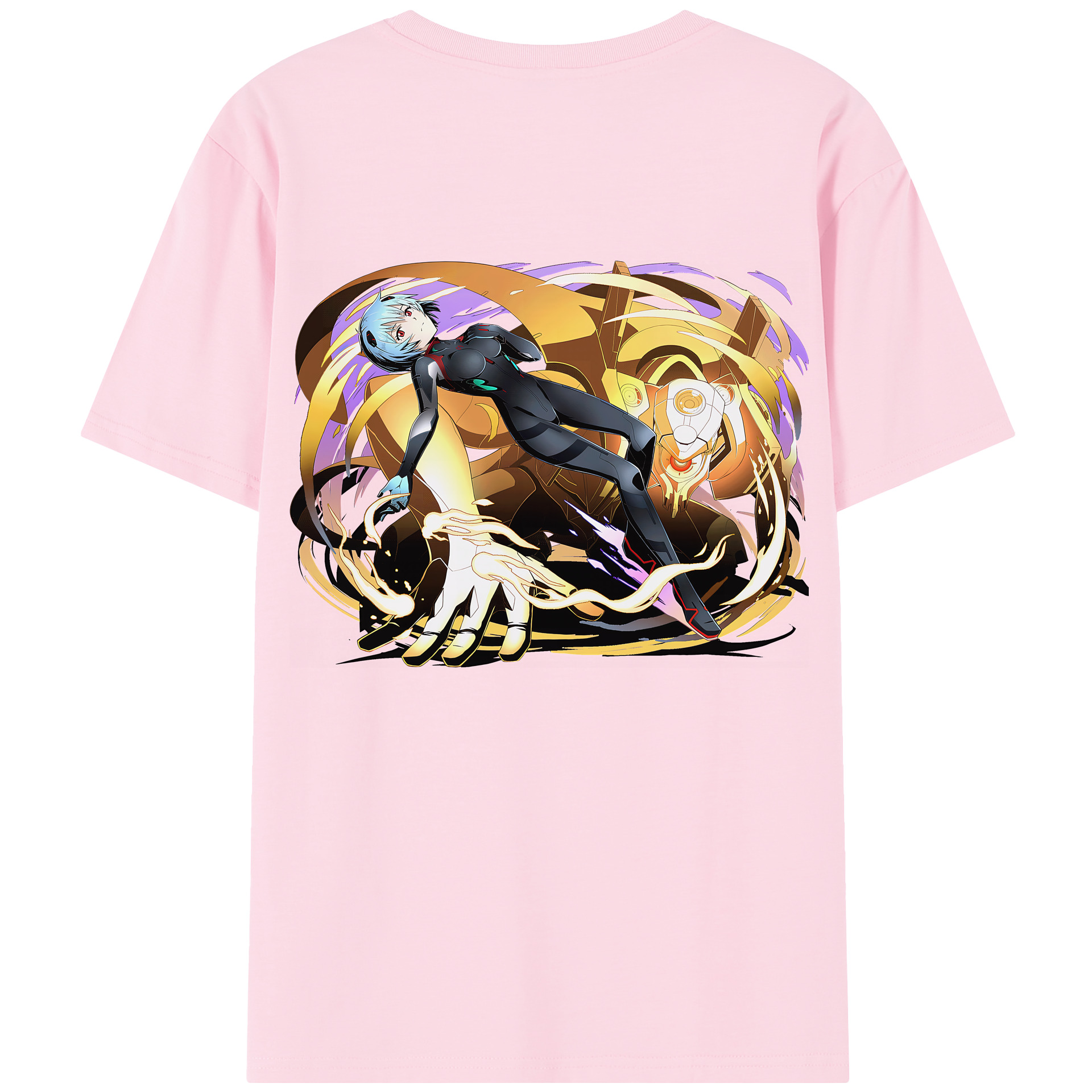 （画像用） EVA 新世紀エヴァンゲリオン 綿100％半袖Tシャツ（背面プリント）