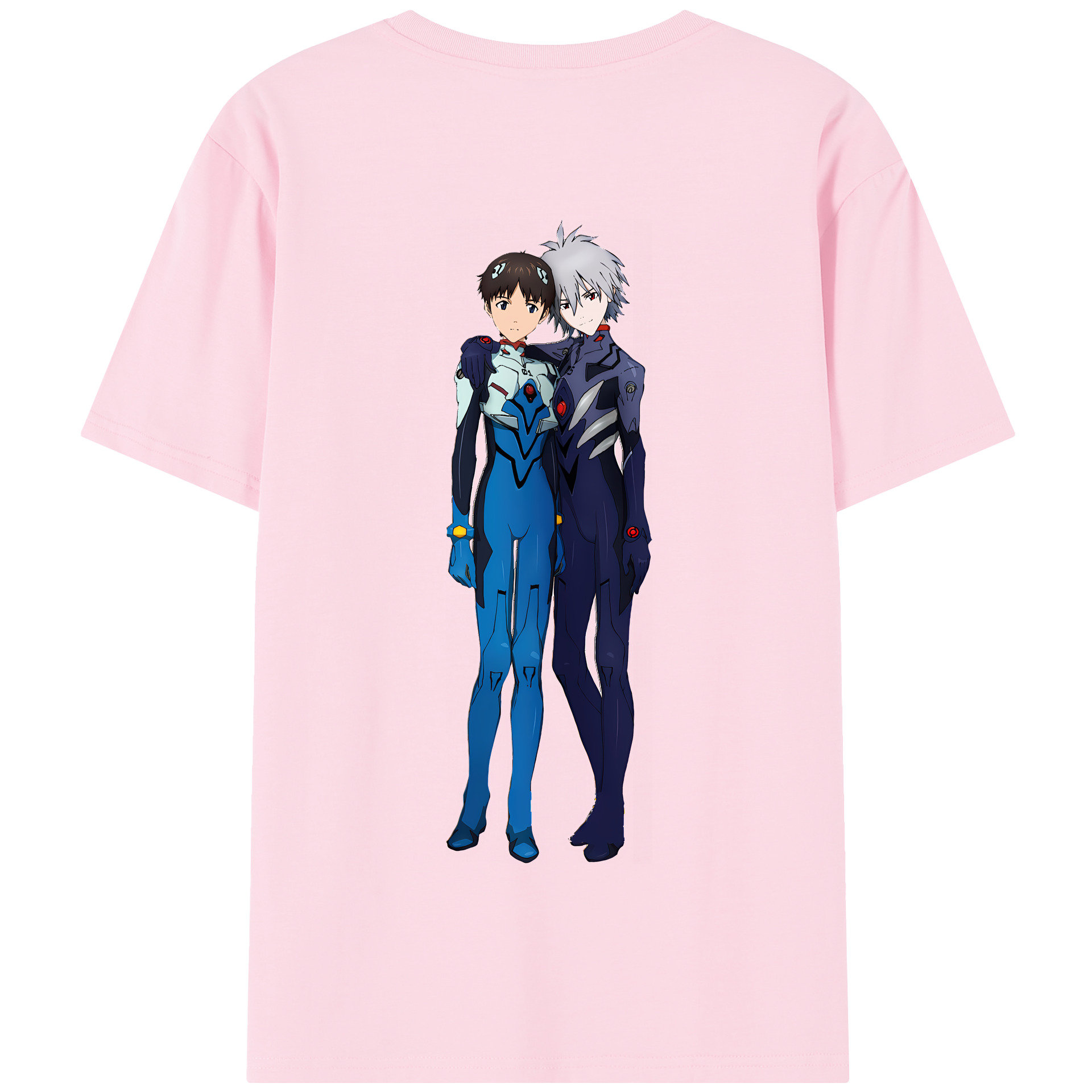 （画像用） EVA 新世紀エヴァンゲリオン 綿100％半袖Tシャツ（背面プリント）