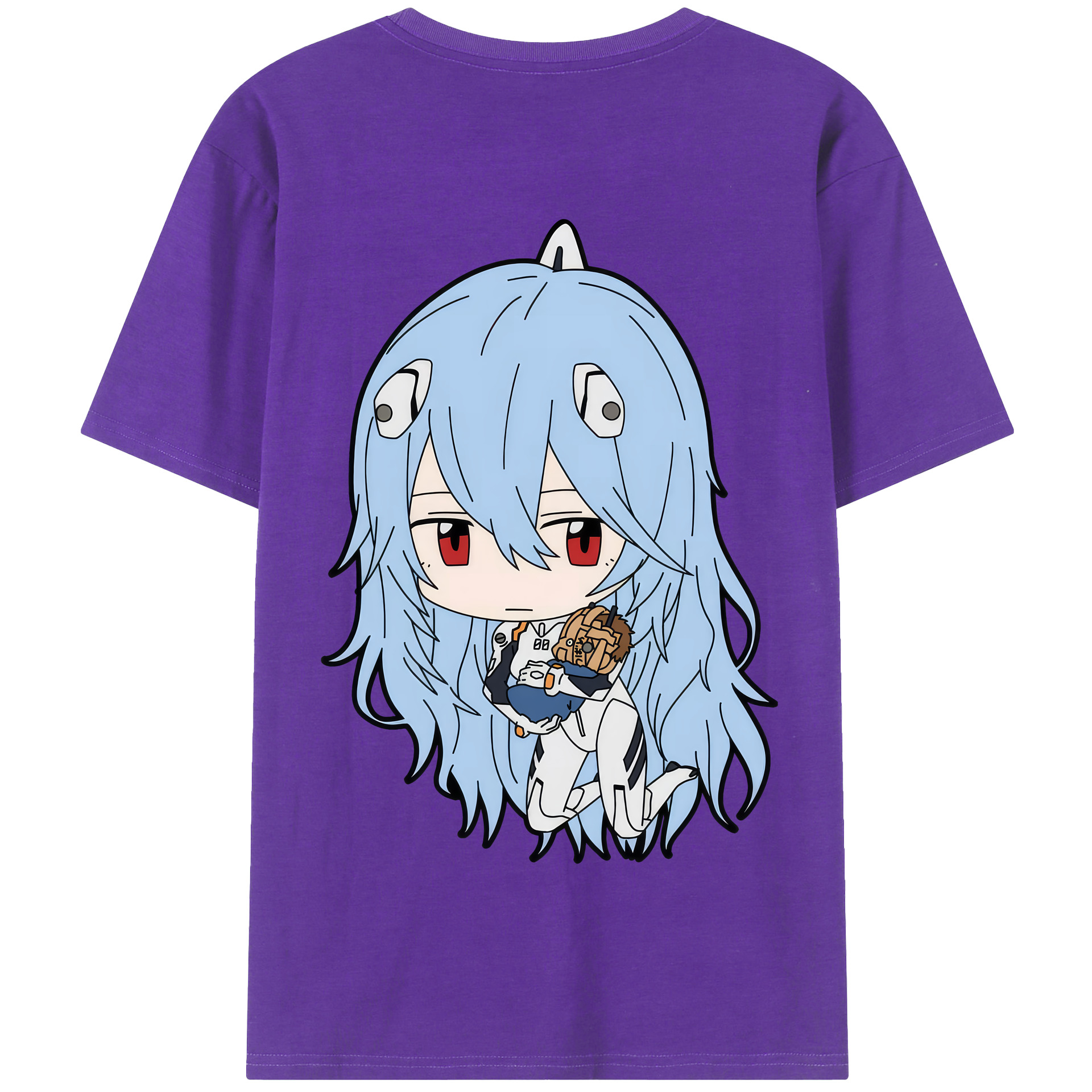 （画像用） EVA 新世紀エヴァンゲリオン 綿100％半袖Tシャツ（背面プリント）