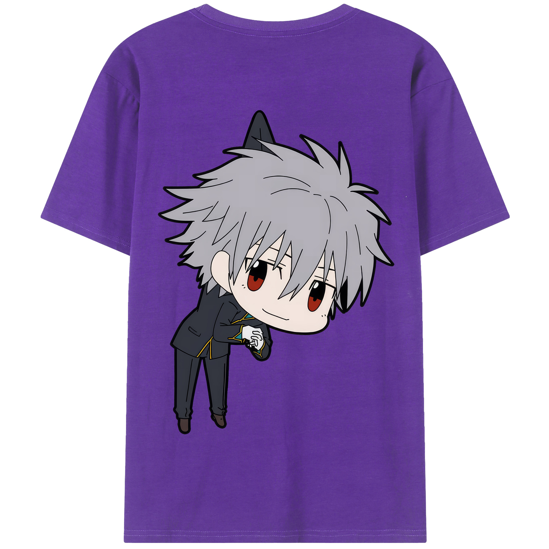 （画像用） EVA 新世紀エヴァンゲリオン 綿100％半袖Tシャツ（背面プリント）