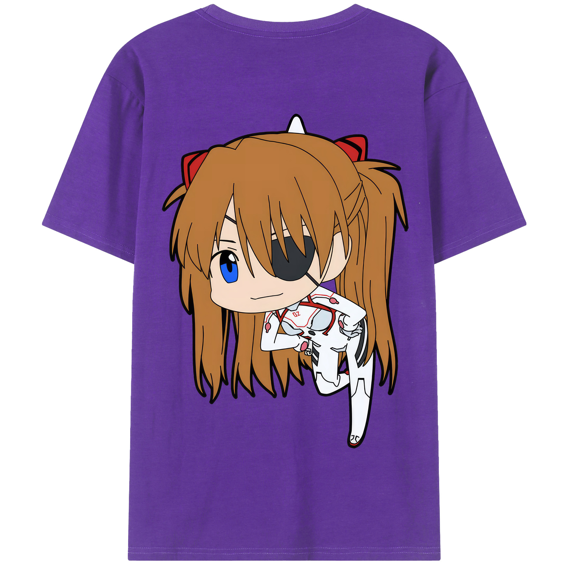 （画像用） EVA 新世紀エヴァンゲリオン 綿100％半袖Tシャツ（背面プリント）