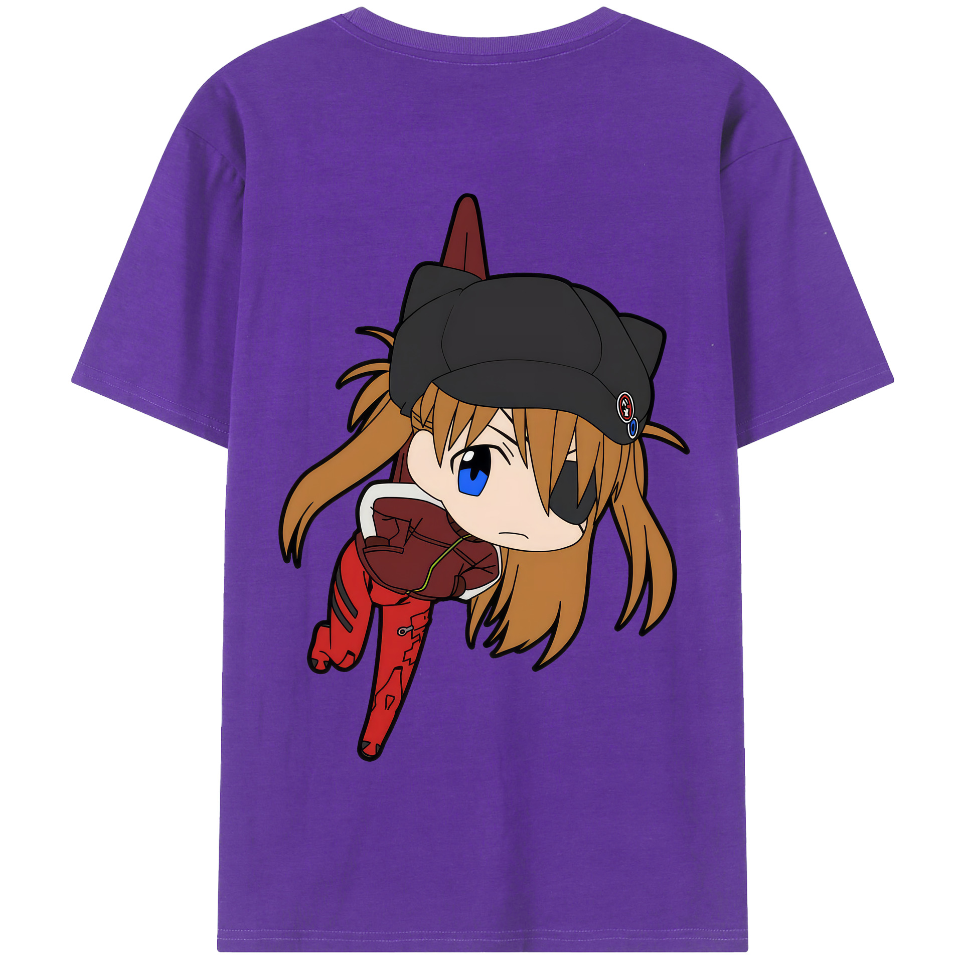 （画像用） EVA 新世紀エヴァンゲリオン 綿100％半袖Tシャツ（背面プリント）