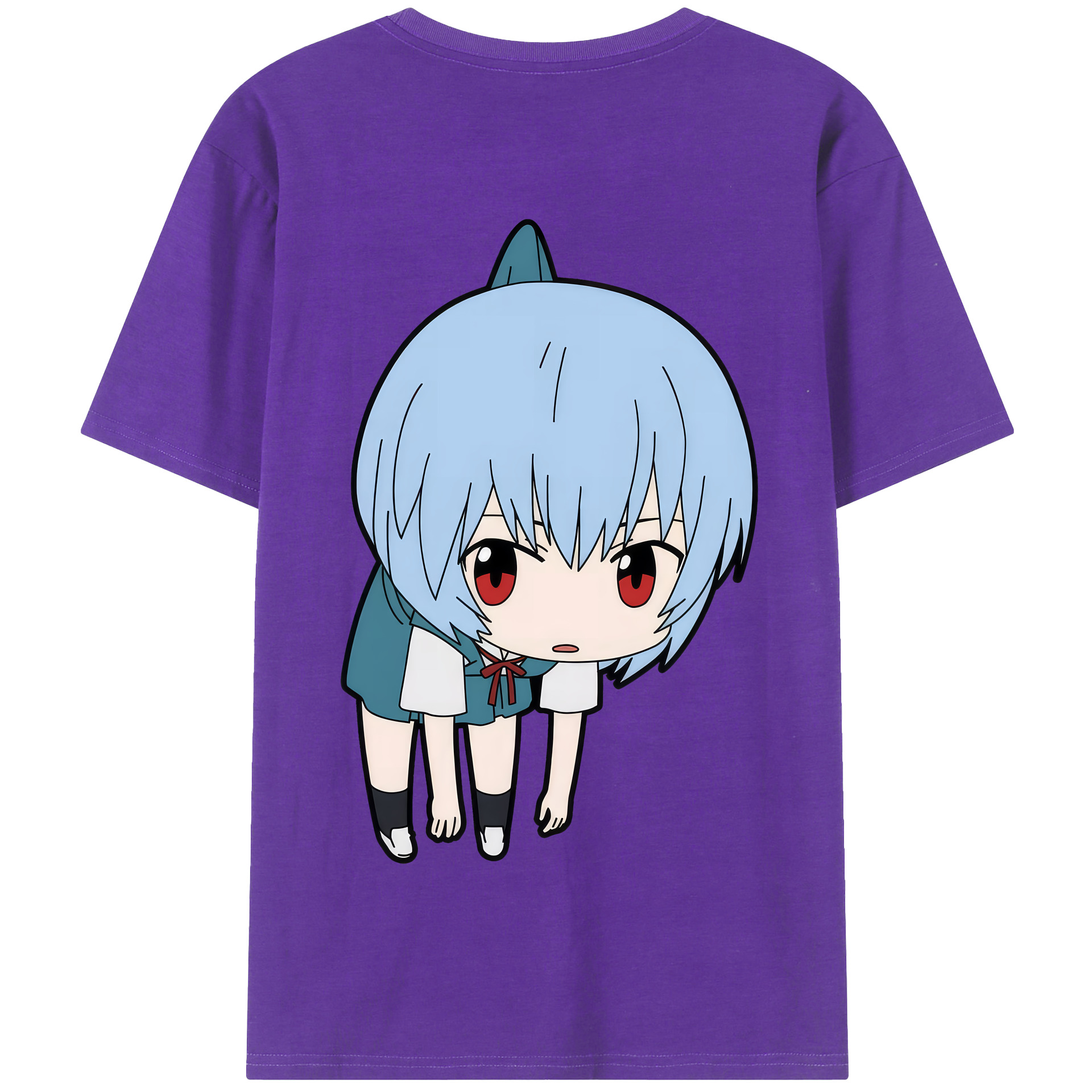 （画像用） EVA 新世紀エヴァンゲリオン 綿100％半袖Tシャツ（背面プリント）
