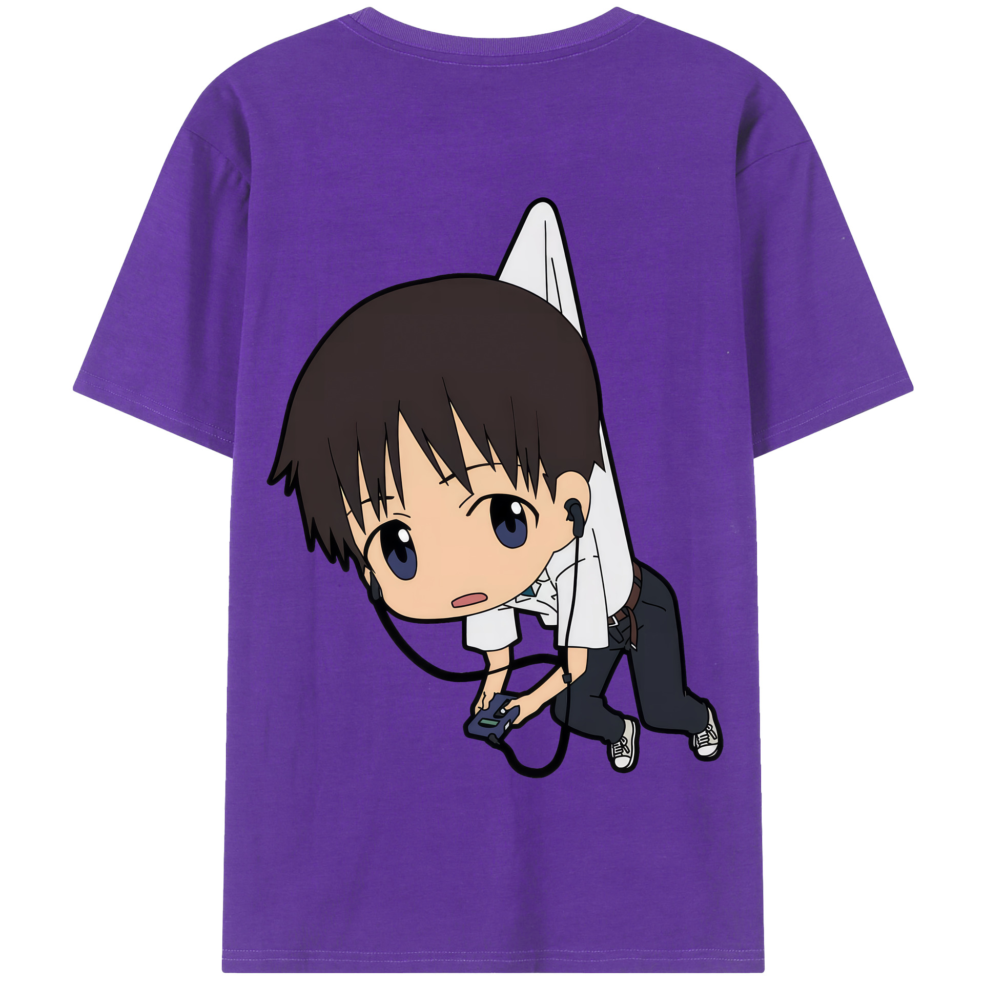 （画像用） EVA 新世紀エヴァンゲリオン 綿100％半袖Tシャツ（背面プリント）