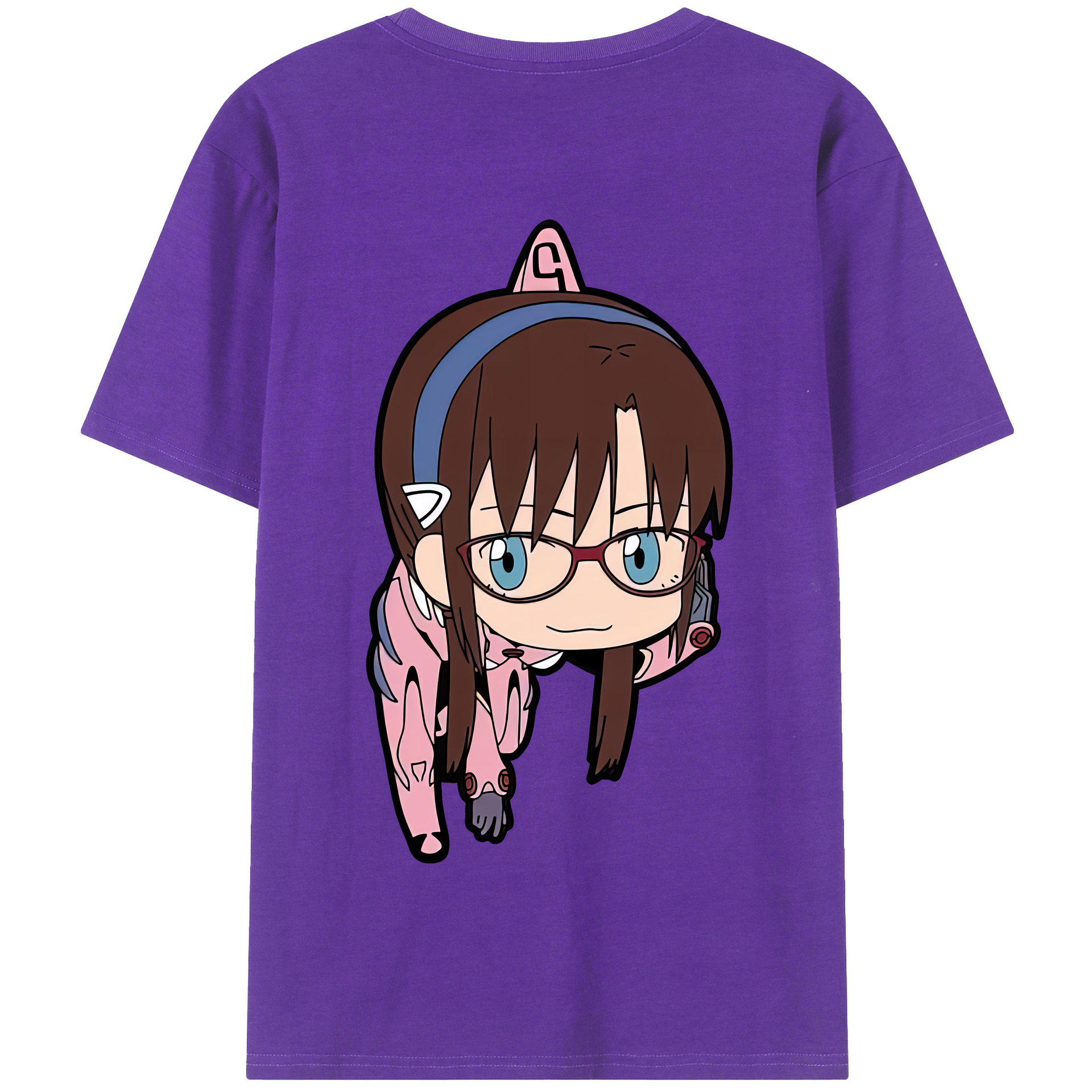 （画像用） EVA 新世紀エヴァンゲリオン 綿100％半袖Tシャツ（背面プリント）