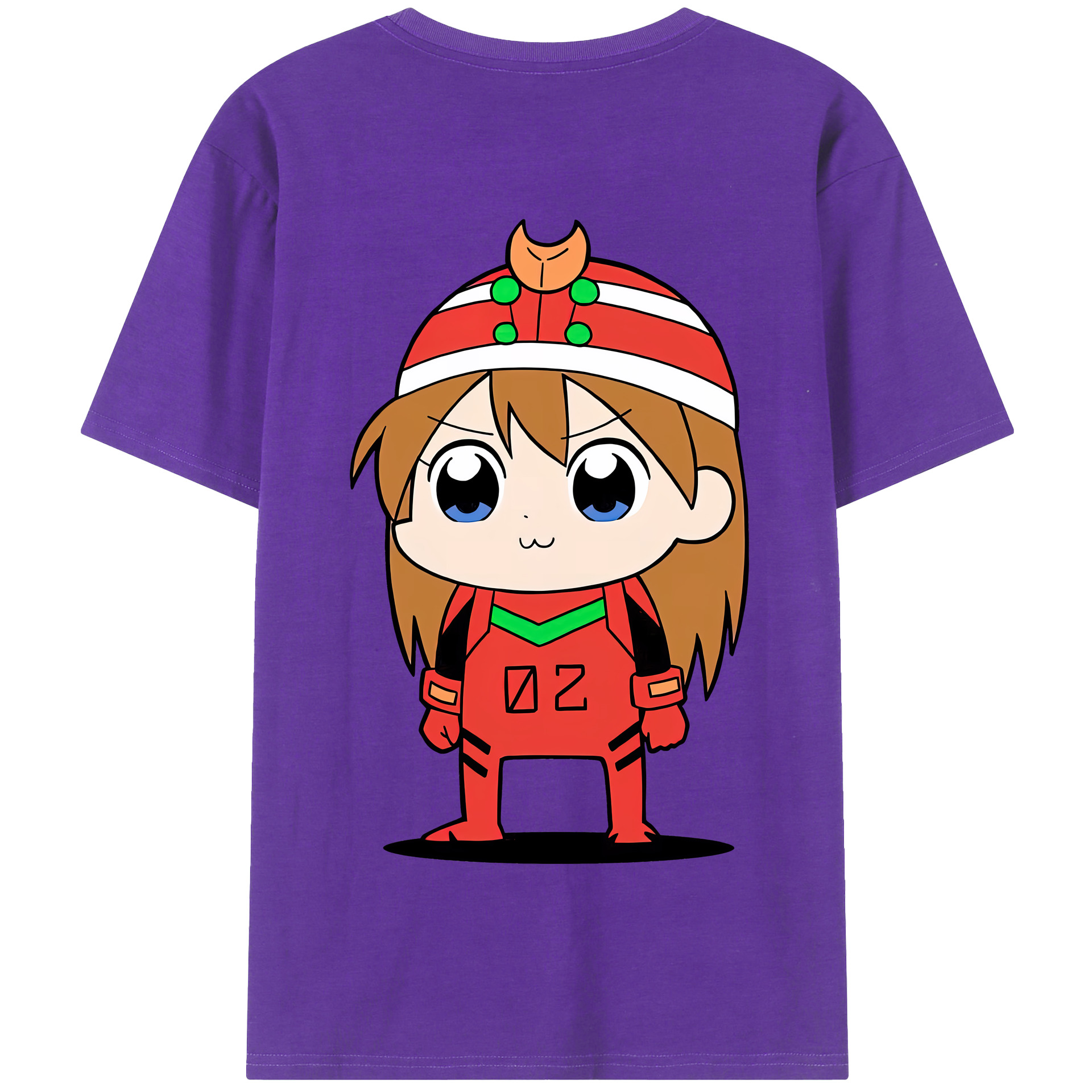 （画像用） EVA 新世紀エヴァンゲリオン 綿100％半袖Tシャツ（背面プリント）