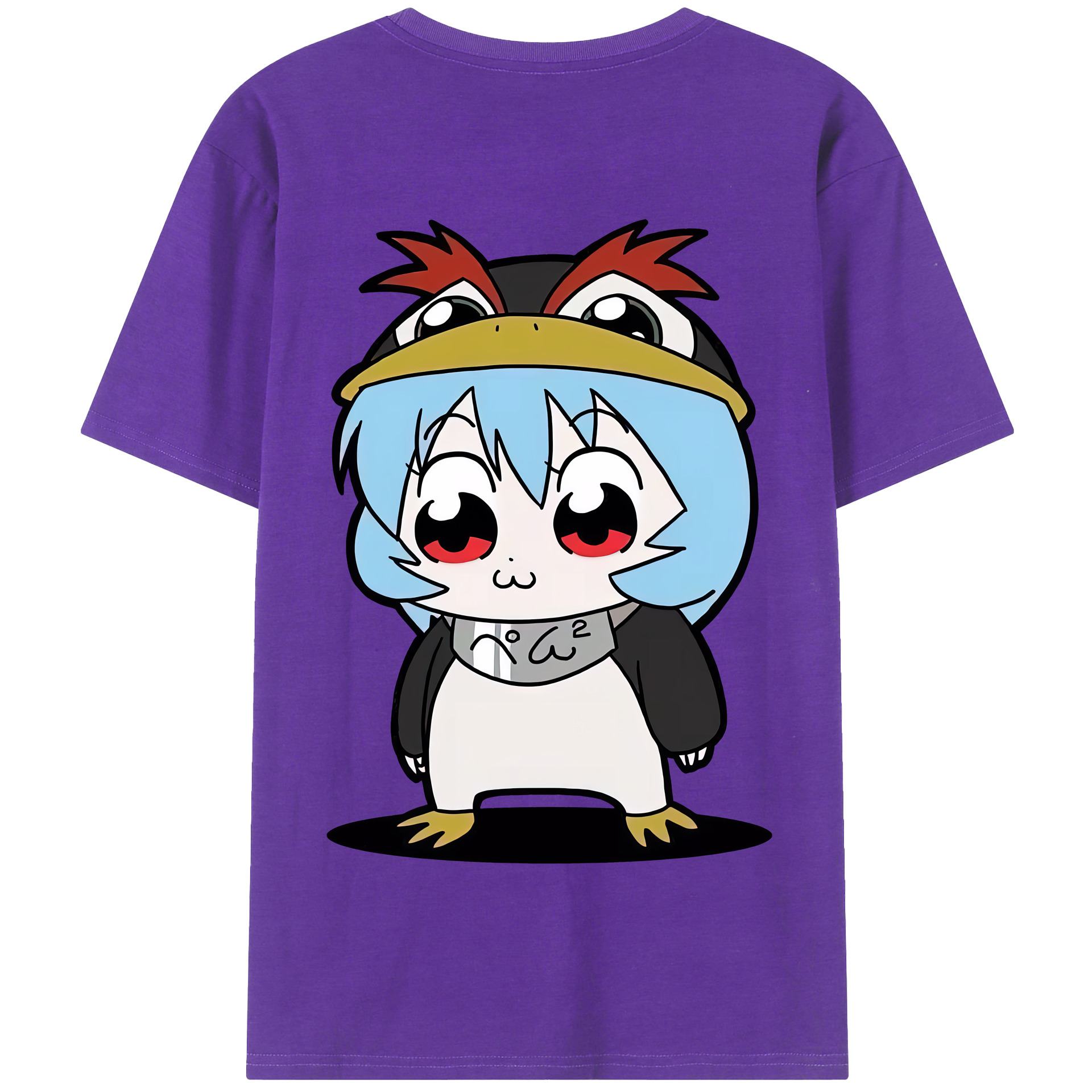 （画像用） EVA 新世紀エヴァンゲリオン 綿100％半袖Tシャツ（背面プリント）