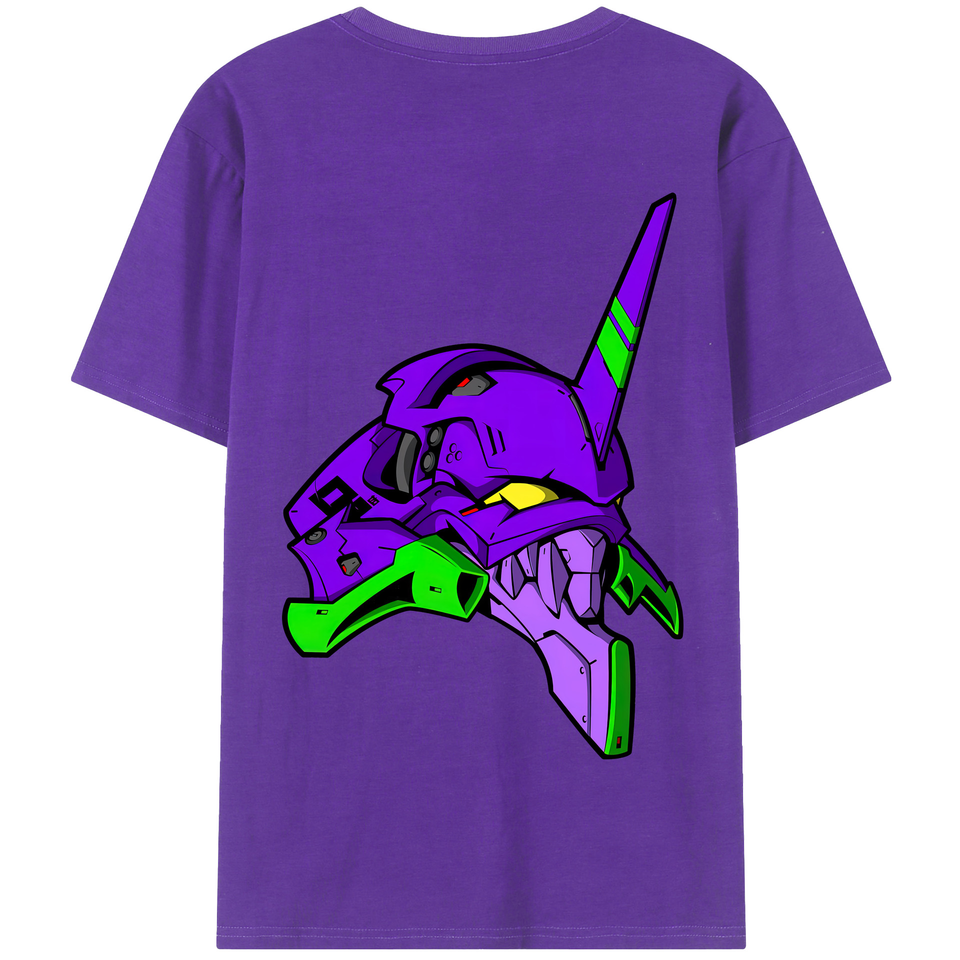 （画像用） EVA 新世紀エヴァンゲリオン 綿100％半袖Tシャツ（背面プリント）
