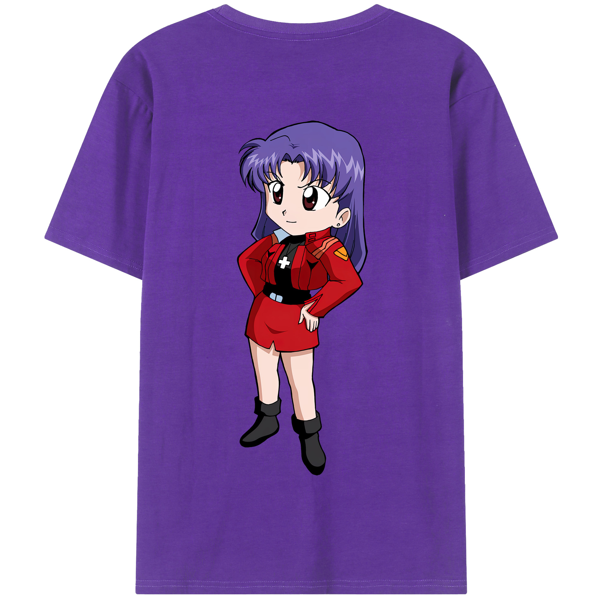 （画像用） EVA 新世紀エヴァンゲリオン 綿100％半袖Tシャツ（背面プリント）