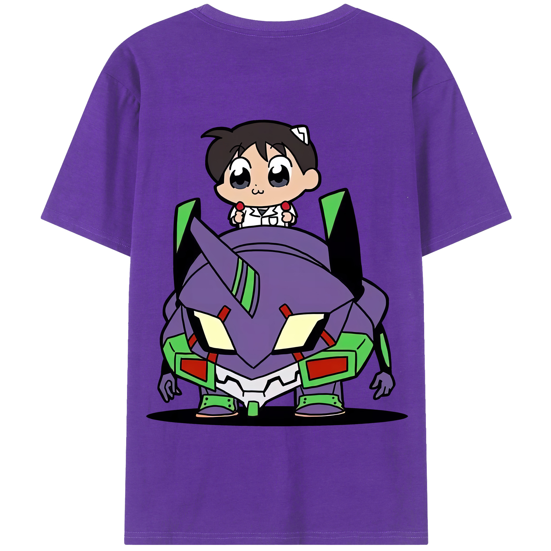 （画像用） EVA 新世紀エヴァンゲリオン 綿100％半袖Tシャツ（背面プリント）