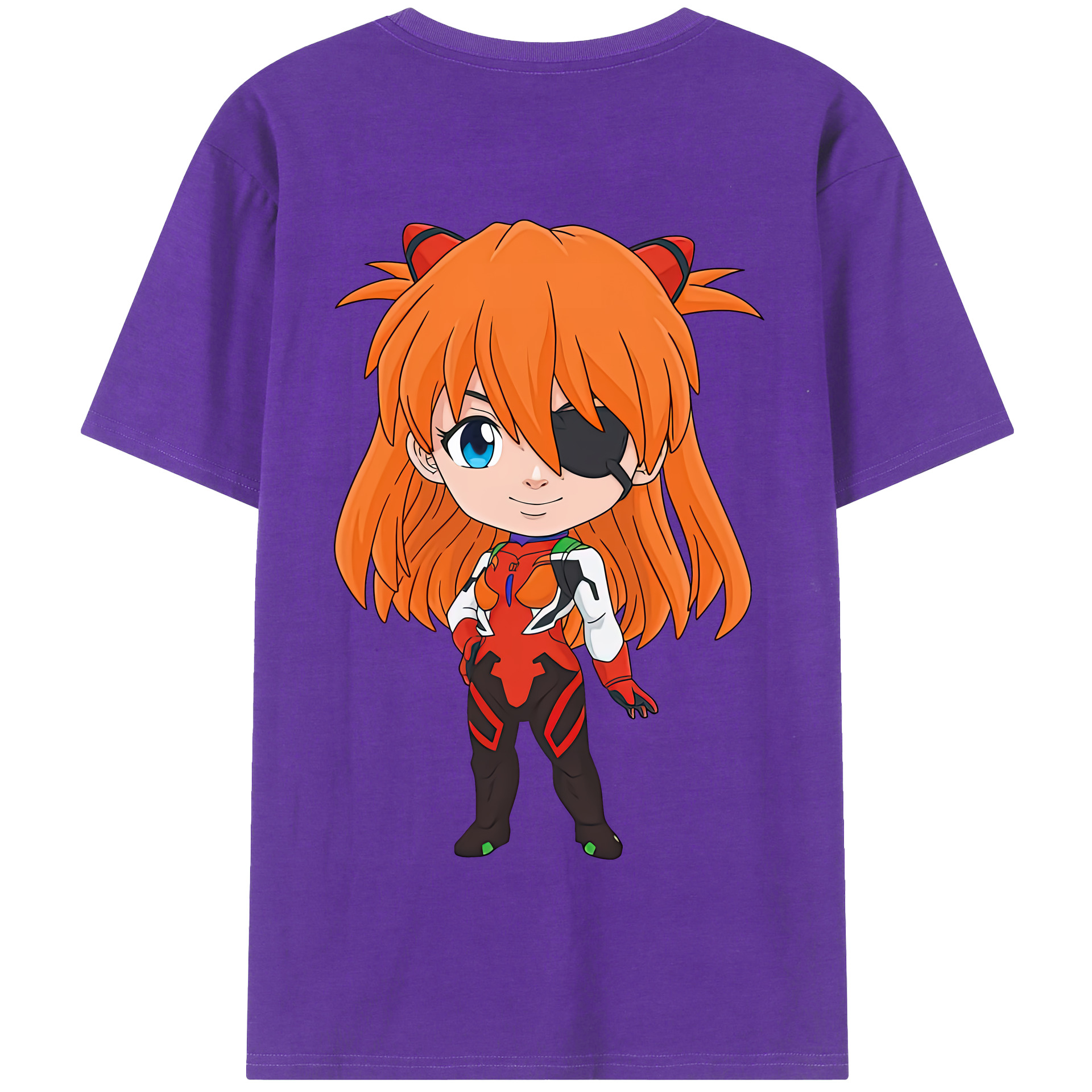 （画像用） EVA 新世紀エヴァンゲリオン 綿100％半袖Tシャツ（背面プリント）