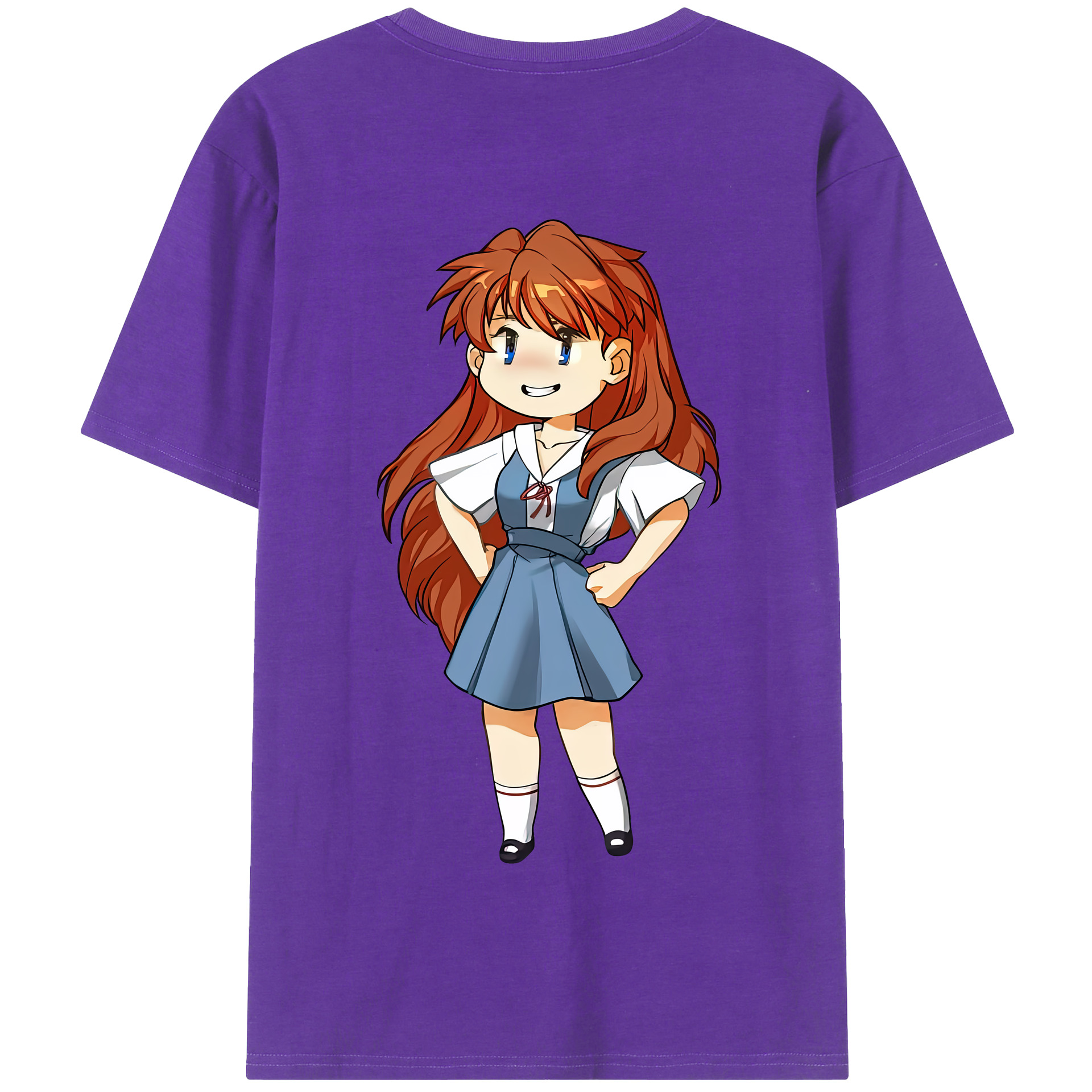 （画像用） EVA 新世紀エヴァンゲリオン 綿100％半袖Tシャツ（背面プリント）