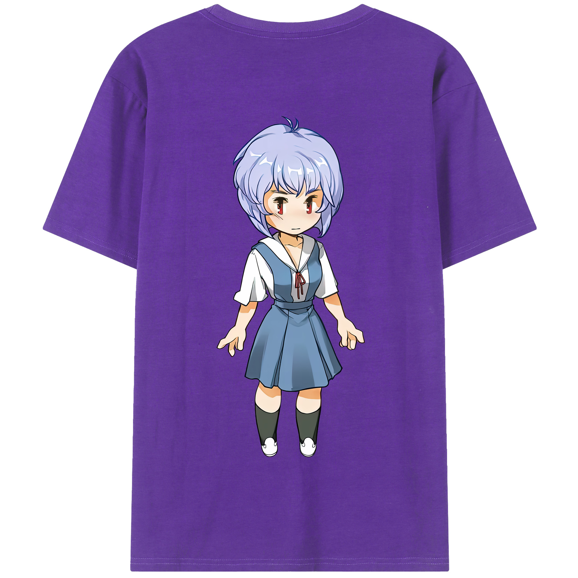（画像用） EVA 新世紀エヴァンゲリオン 綿100％半袖Tシャツ（背面プリント）