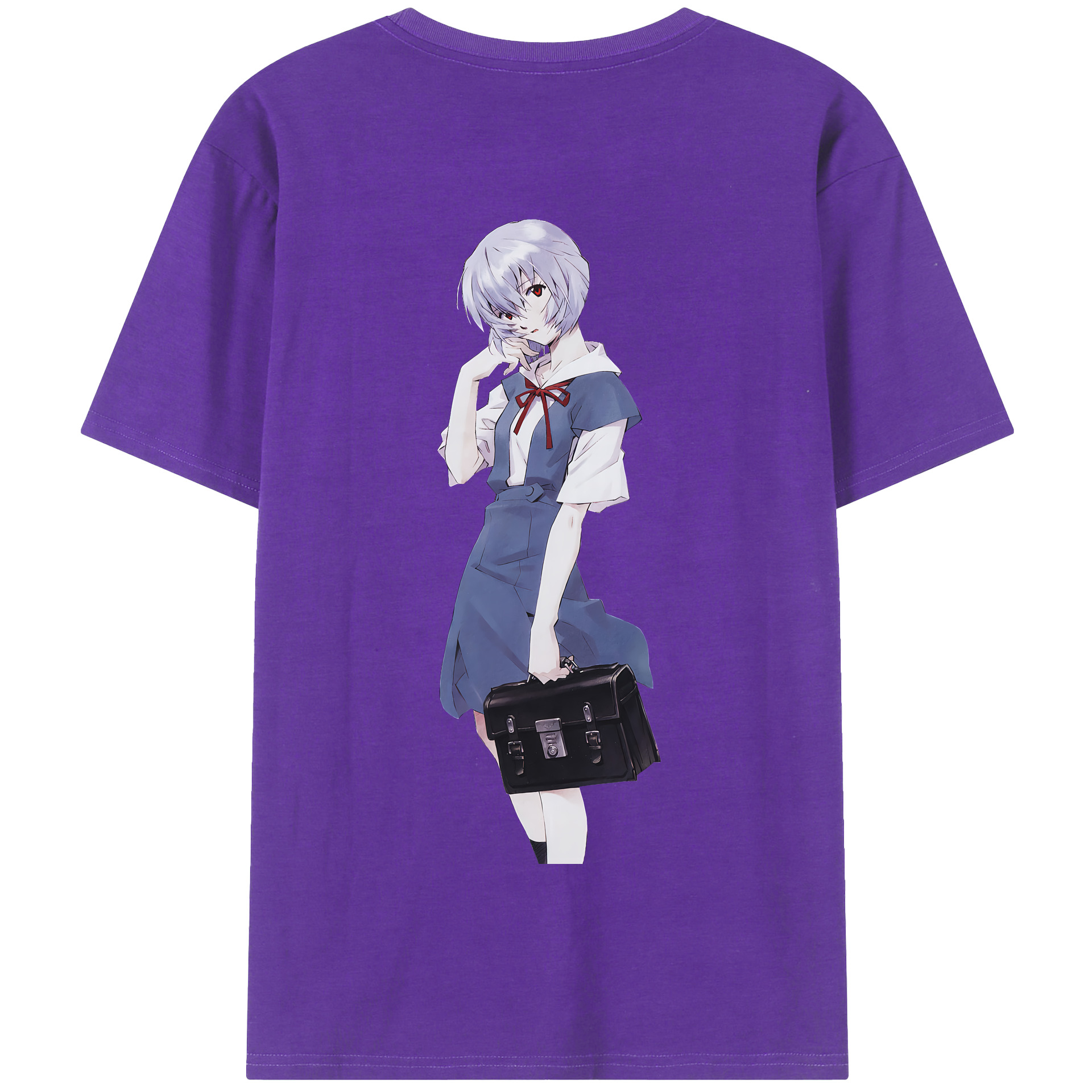 （画像用） EVA 新世紀エヴァンゲリオン 綿100％半袖Tシャツ（背面プリント）