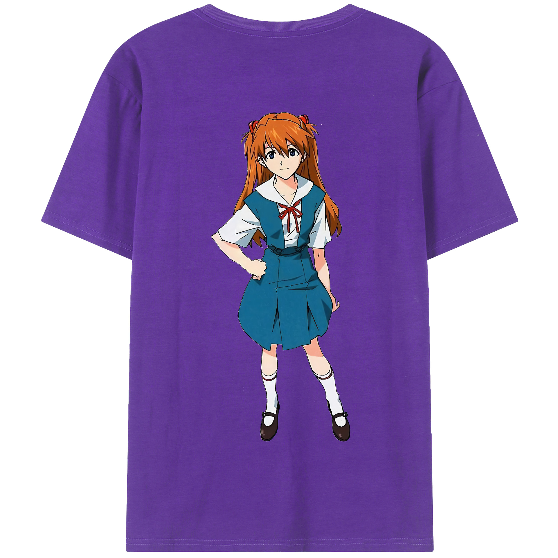 （画像用） EVA 新世紀エヴァンゲリオン 綿100％半袖Tシャツ（背面プリント）