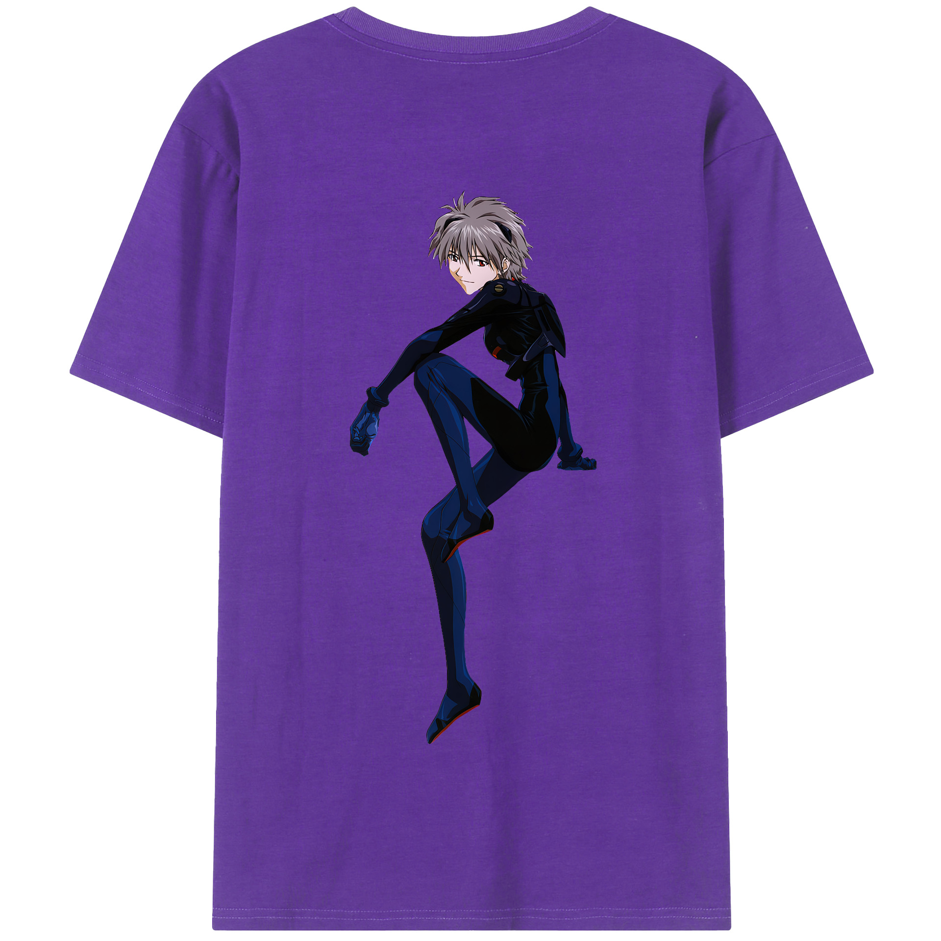 （画像用） EVA 新世紀エヴァンゲリオン 綿100％半袖Tシャツ（背面プリント）