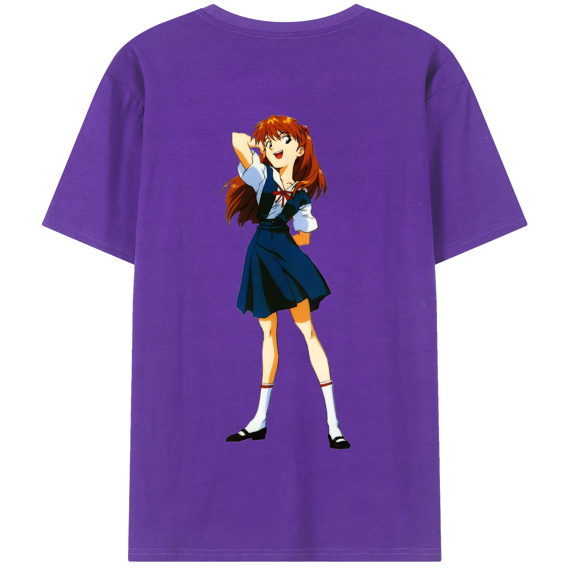 （画像用） EVA 新世紀エヴァンゲリオン 綿100％半袖Tシャツ（背面プリント）