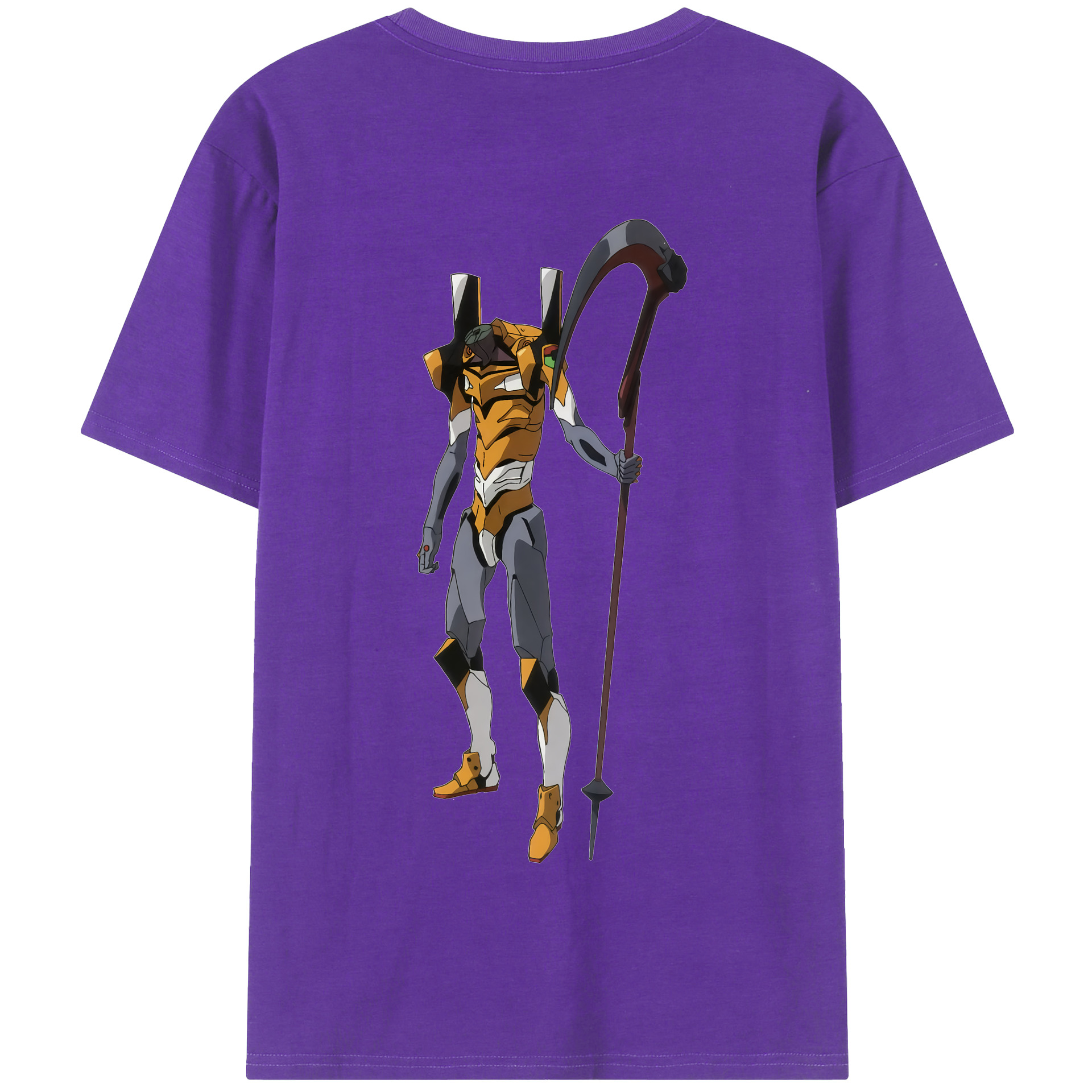 （画像用） EVA 新世紀エヴァンゲリオン 綿100％半袖Tシャツ（背面プリント）