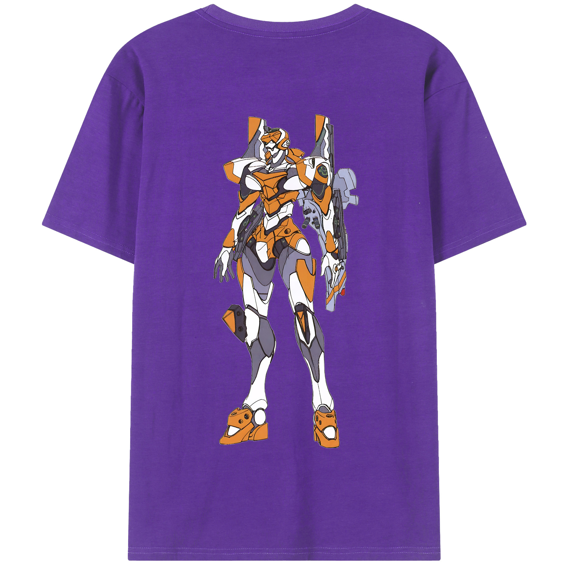 （画像用） EVA 新世紀エヴァンゲリオン 綿100％半袖Tシャツ（背面プリント）