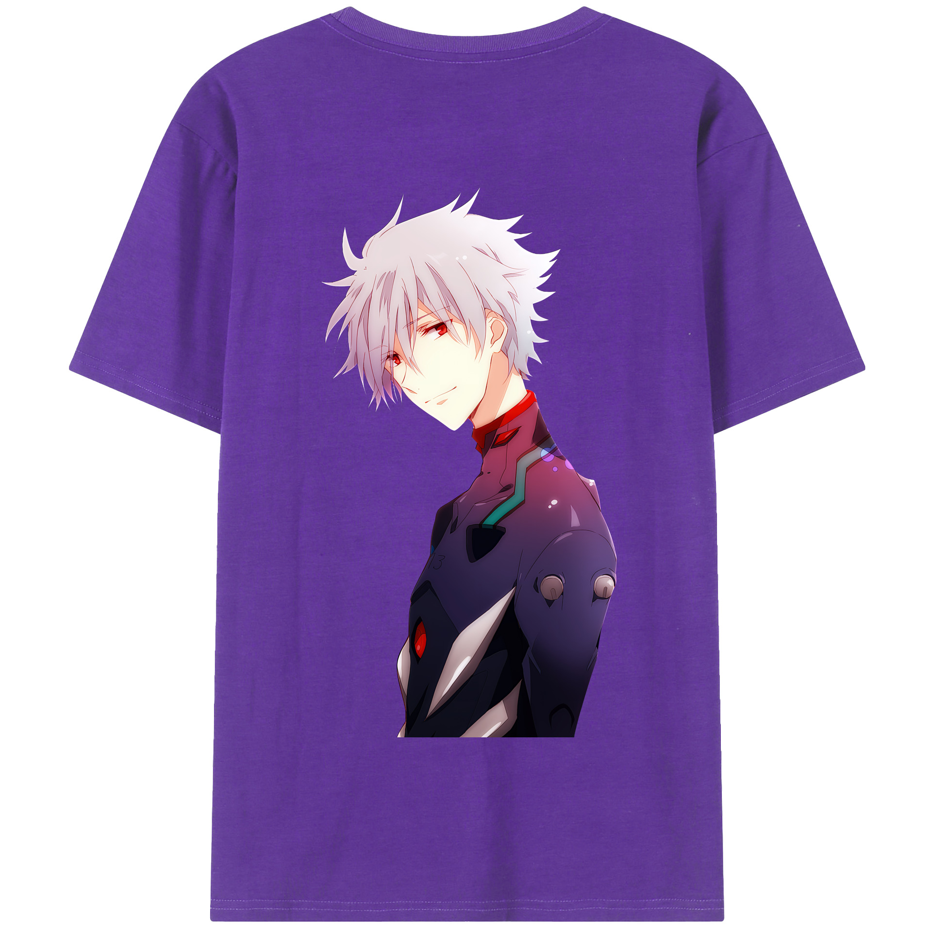 （画像用） EVA 新世紀エヴァンゲリオン 綿100％半袖Tシャツ（背面プリント）