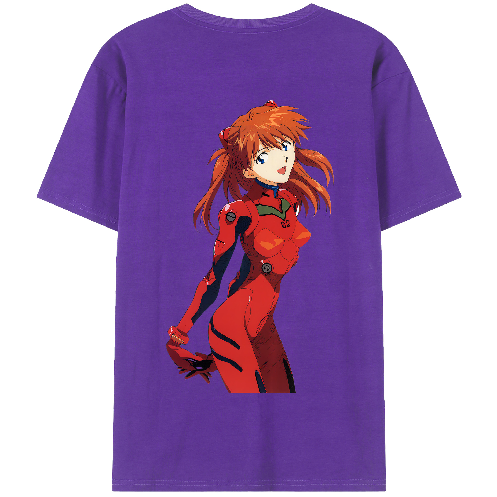 （画像用） EVA 新世紀エヴァンゲリオン 綿100％半袖Tシャツ（背面プリント）