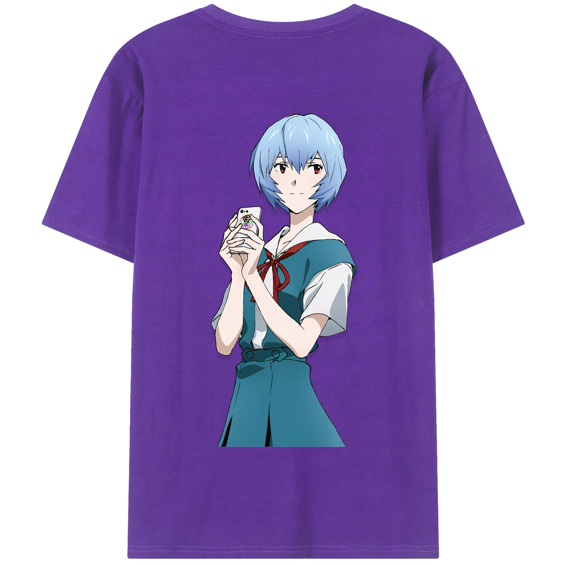 （画像用） EVA 新世紀エヴァンゲリオン 綿100％半袖Tシャツ（背面プリント）