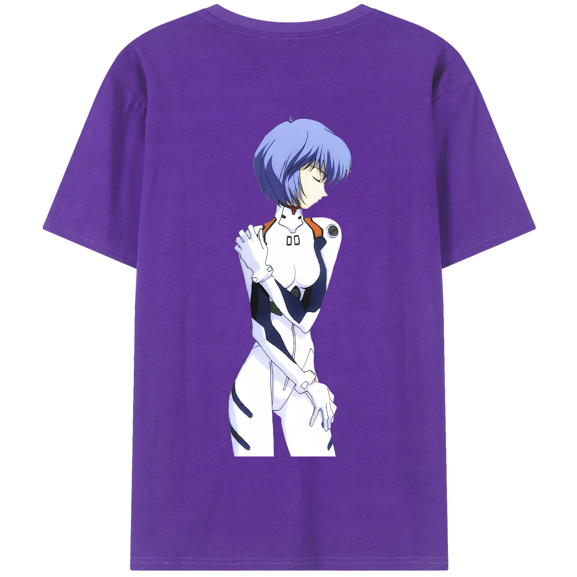 （画像用） EVA 新世紀エヴァンゲリオン 綿100％半袖Tシャツ（背面プリント）