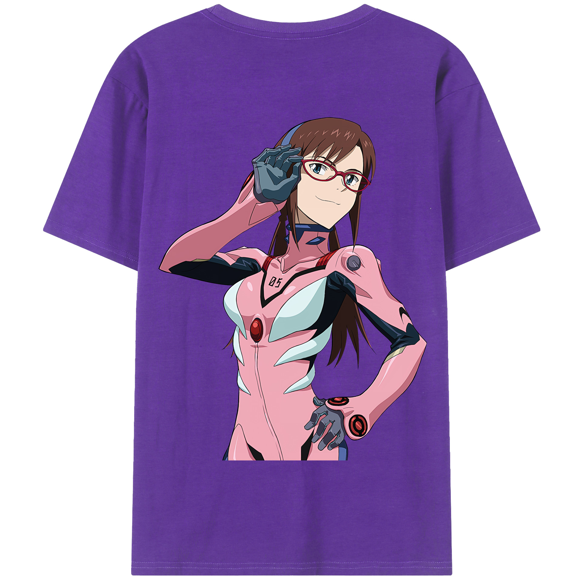 （画像用） EVA 新世紀エヴァンゲリオン 綿100％半袖Tシャツ（背面プリント）