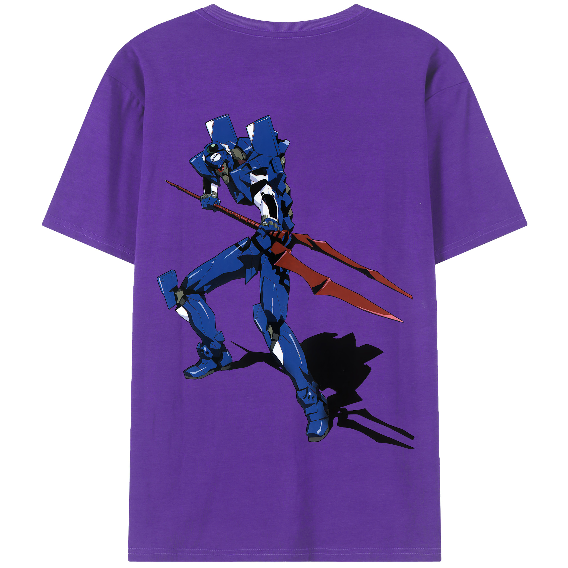 （画像用） EVA 新世紀エヴァンゲリオン 綿100％半袖Tシャツ（背面プリント）