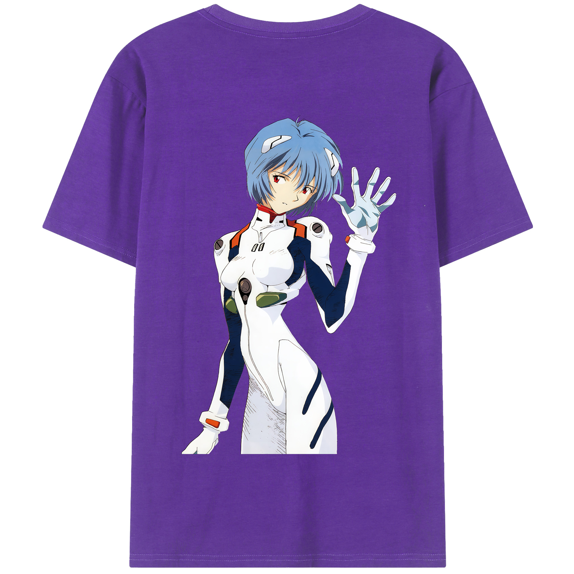 （画像用） EVA 新世紀エヴァンゲリオン 綿100％半袖Tシャツ（背面プリント）