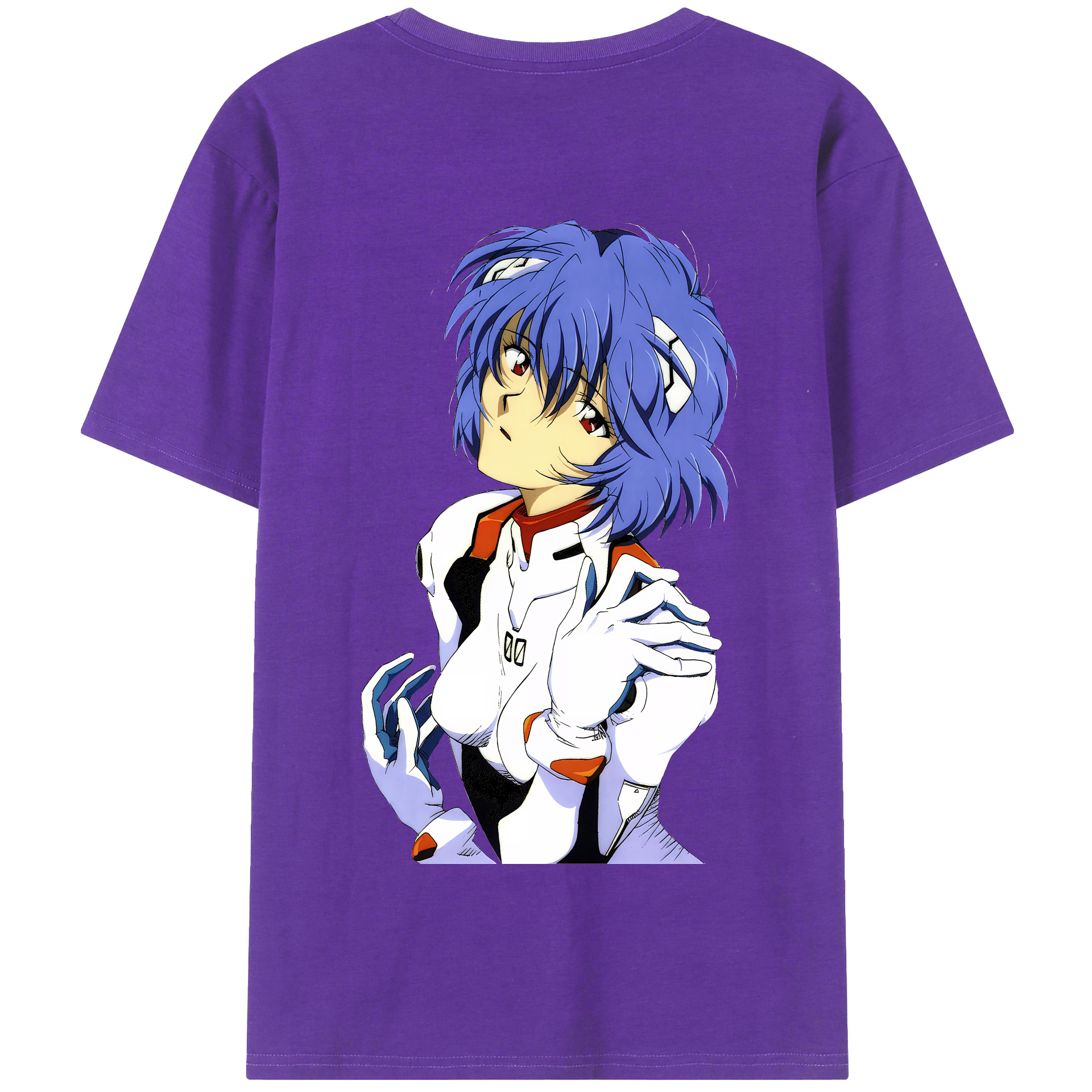 （画像用） EVA 新世紀エヴァンゲリオン 綿100％半袖Tシャツ（背面プリント）