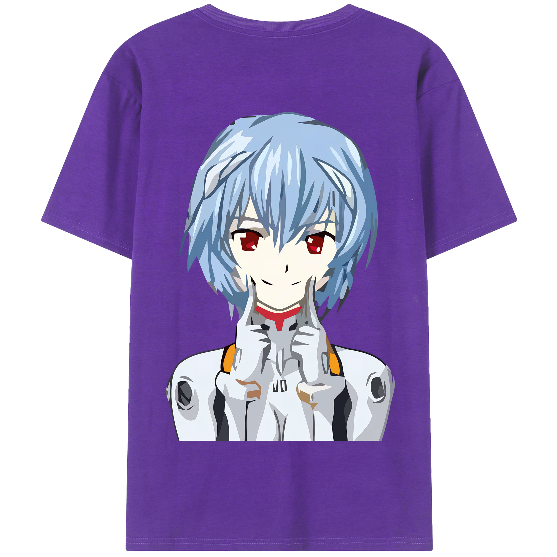 （画像用） EVA 新世紀エヴァンゲリオン 綿100％半袖Tシャツ（背面プリント）