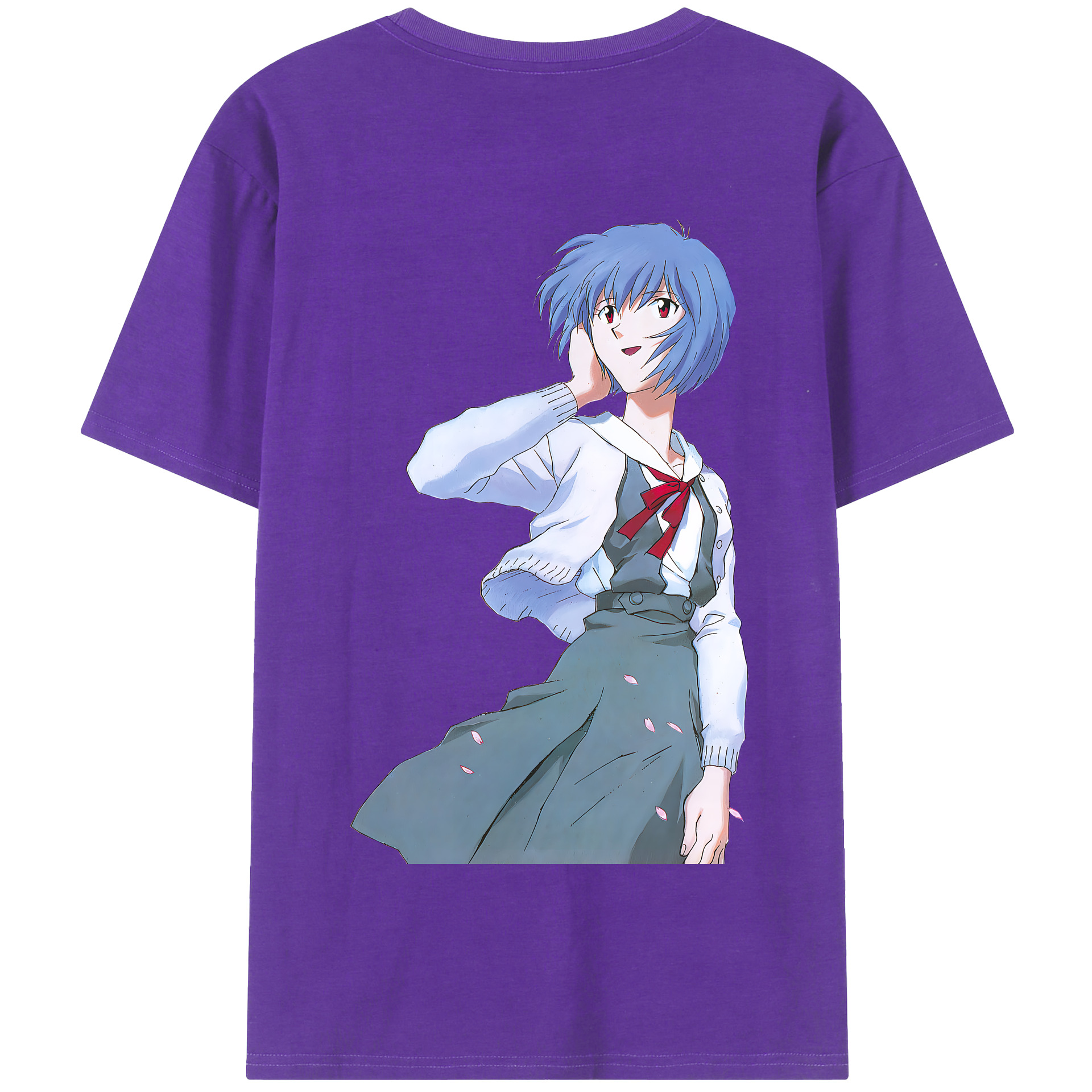 （画像用） EVA 新世紀エヴァンゲリオン 綿100％半袖Tシャツ（背面プリント）