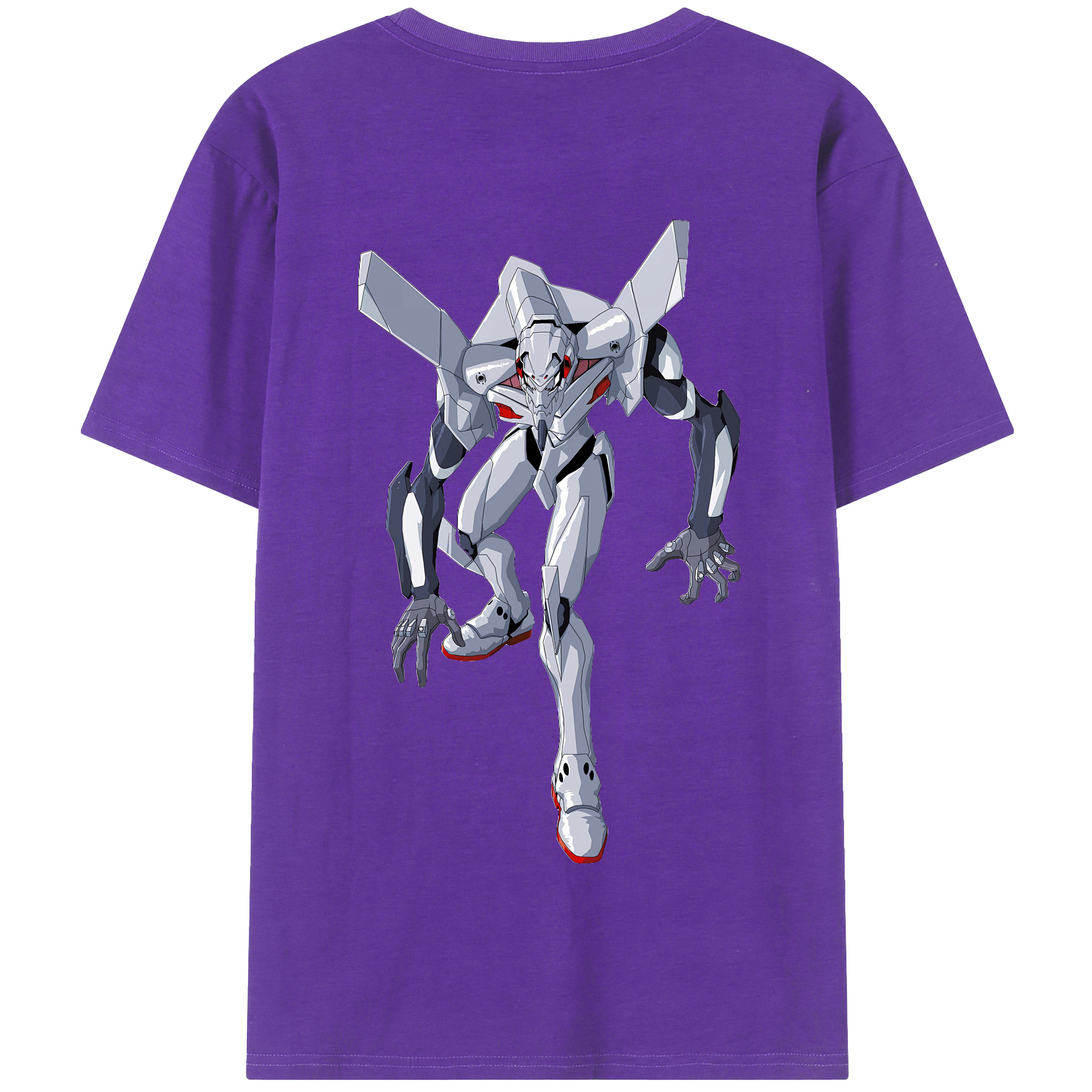 （画像用） EVA 新世紀エヴァンゲリオン 綿100％半袖Tシャツ（背面プリント）