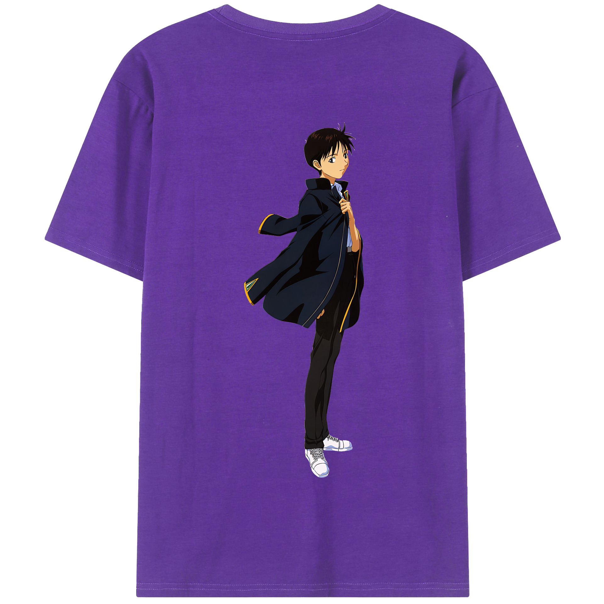 （画像用） EVA 新世紀エヴァンゲリオン 綿100％半袖Tシャツ（背面プリント）